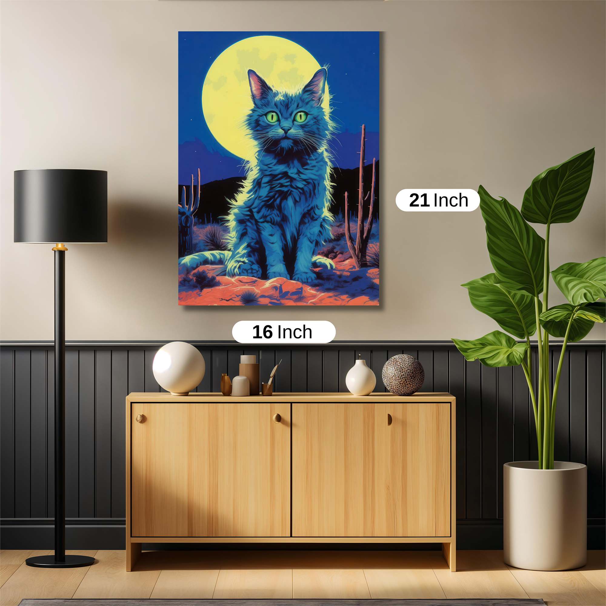 Lunar Whiskers Safe Wall Magnetic / M