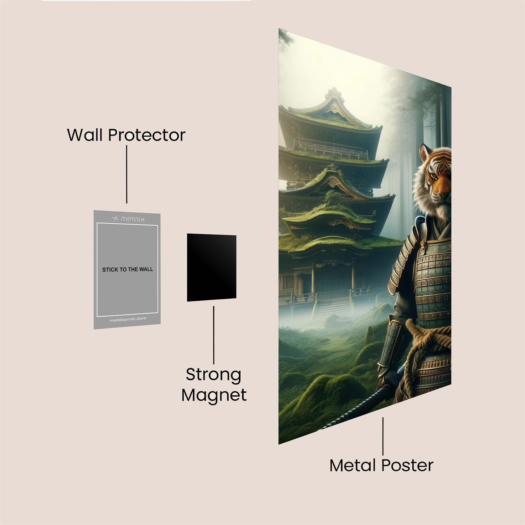 Tiger Sentinel Safe Wall Magnetic / M