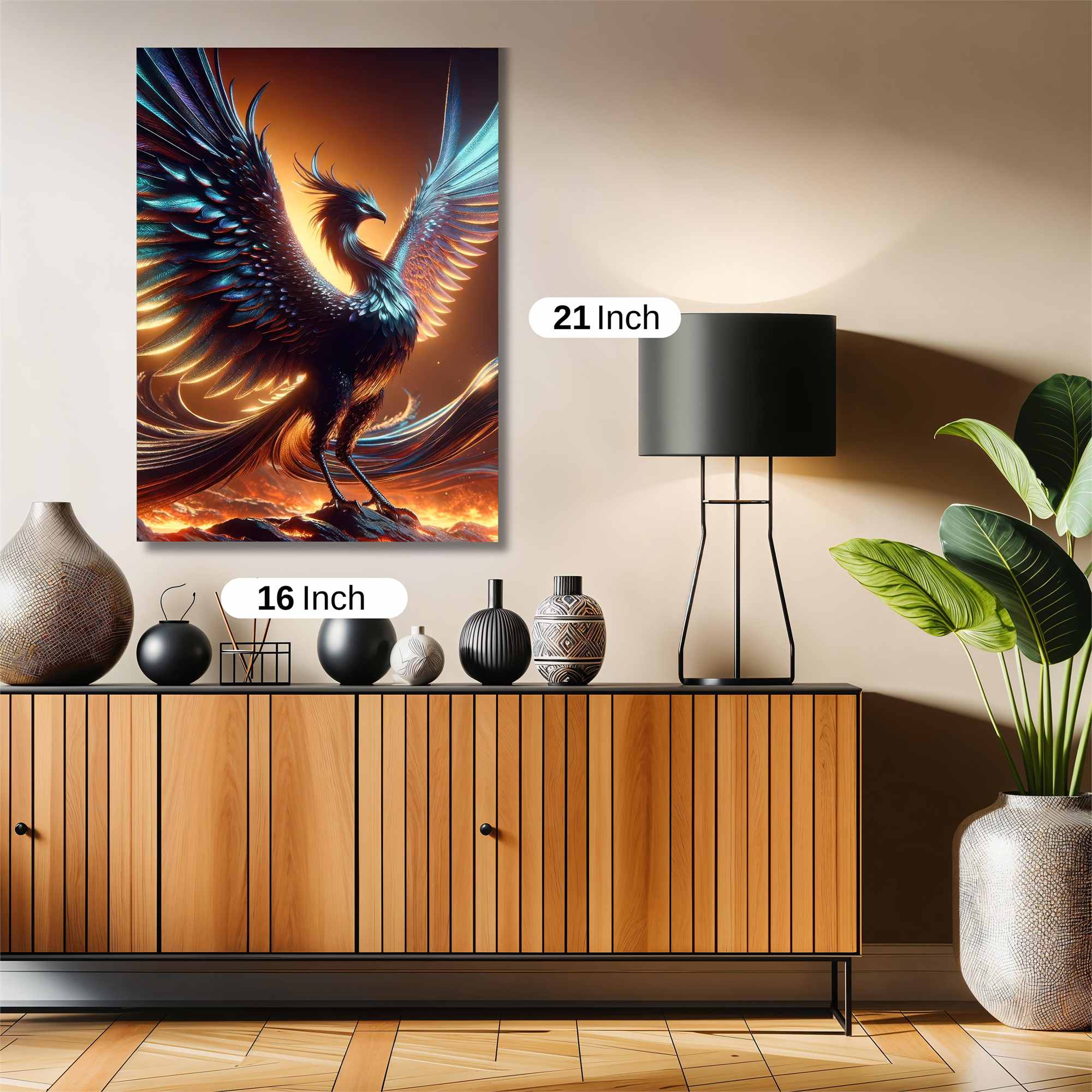 Phoenix Resurgence Safe Wall Magnetic / M