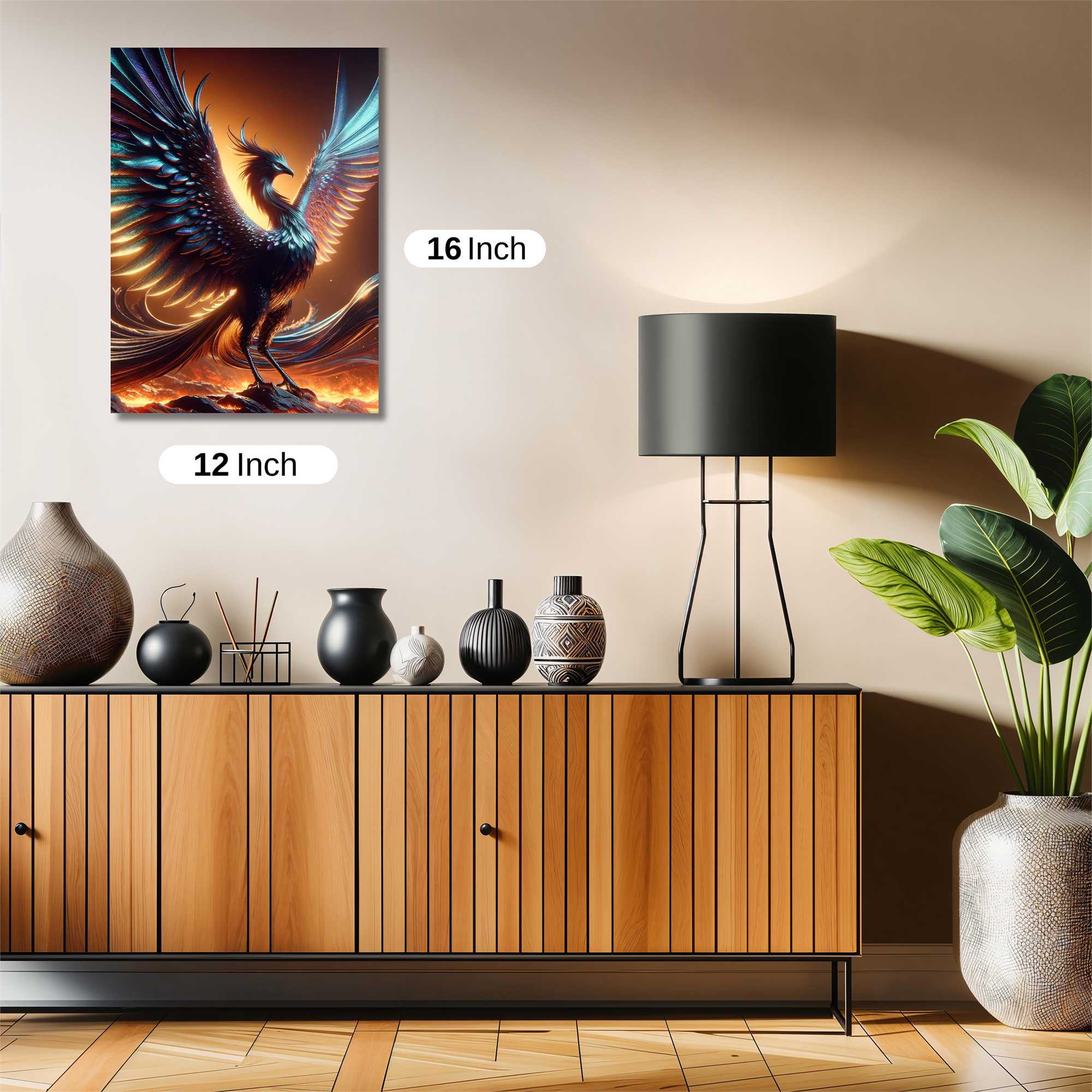 Phoenix Resurgence Safe Wall Magnetic / M