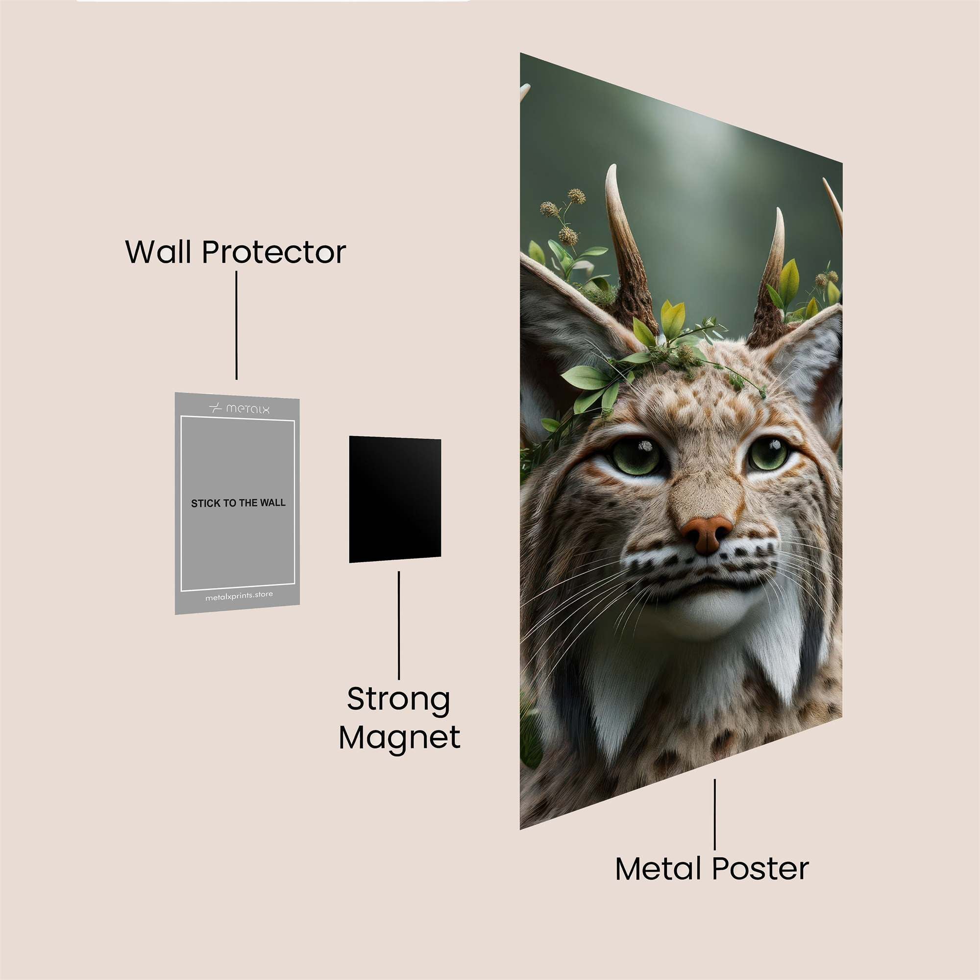 Lynx Majesty Safe Wall Magnetic / M