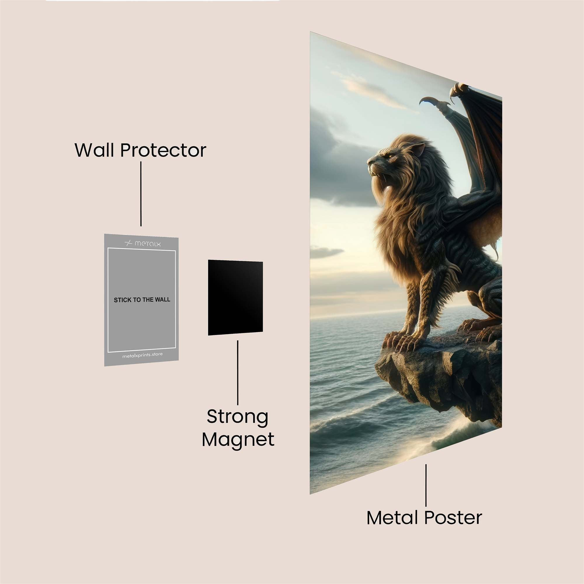 Griffin Vigilance Safe Wall Magnetic / M