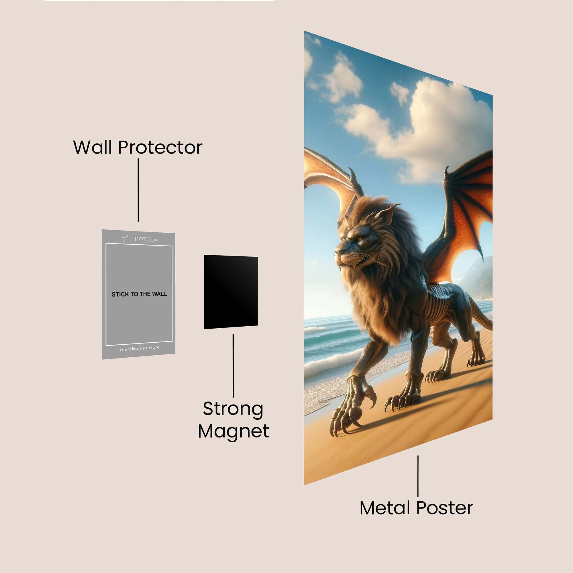 Manticore Serenity Safe Wall Magnetic / M