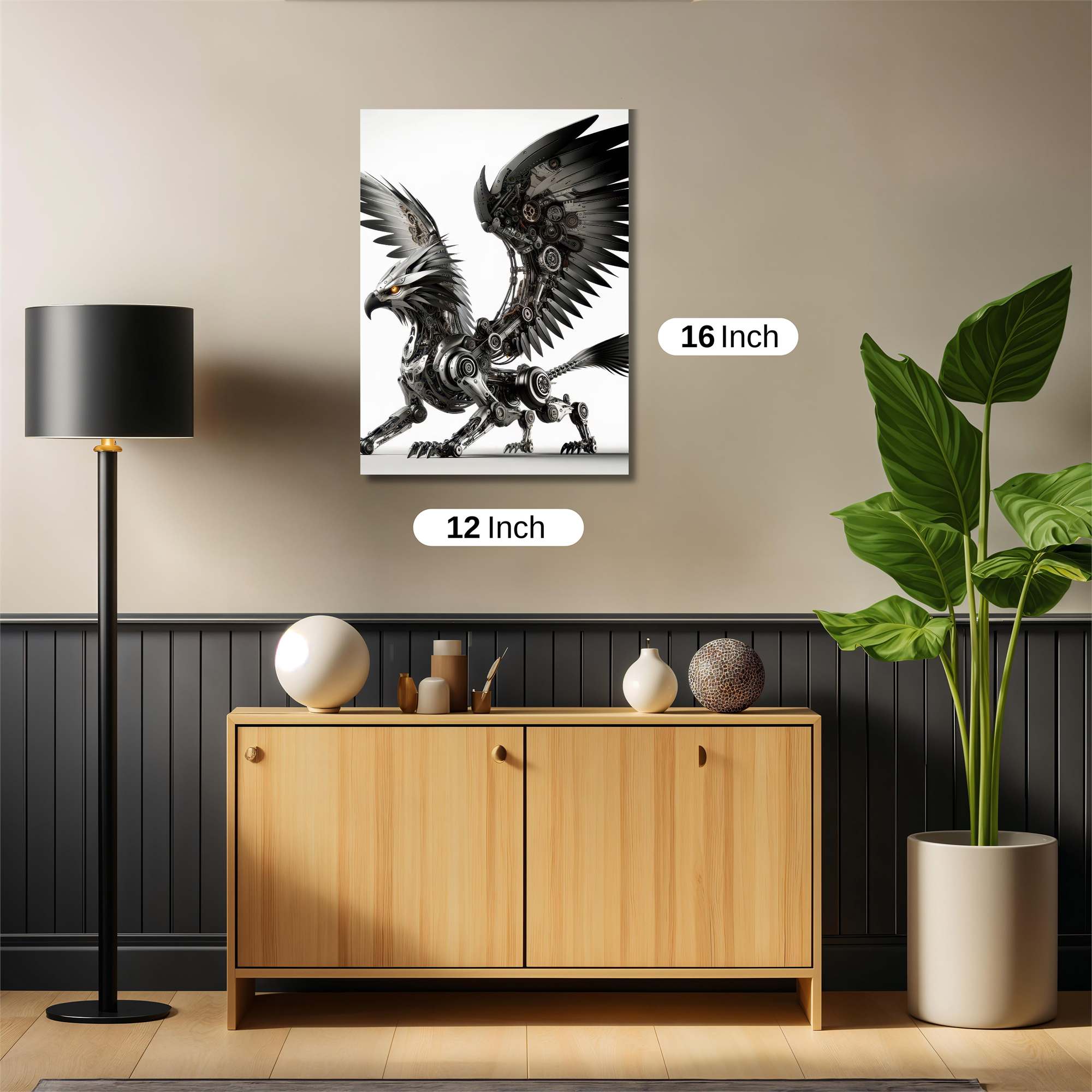 Cyber Gryphon Safe Wall Magnetic / M