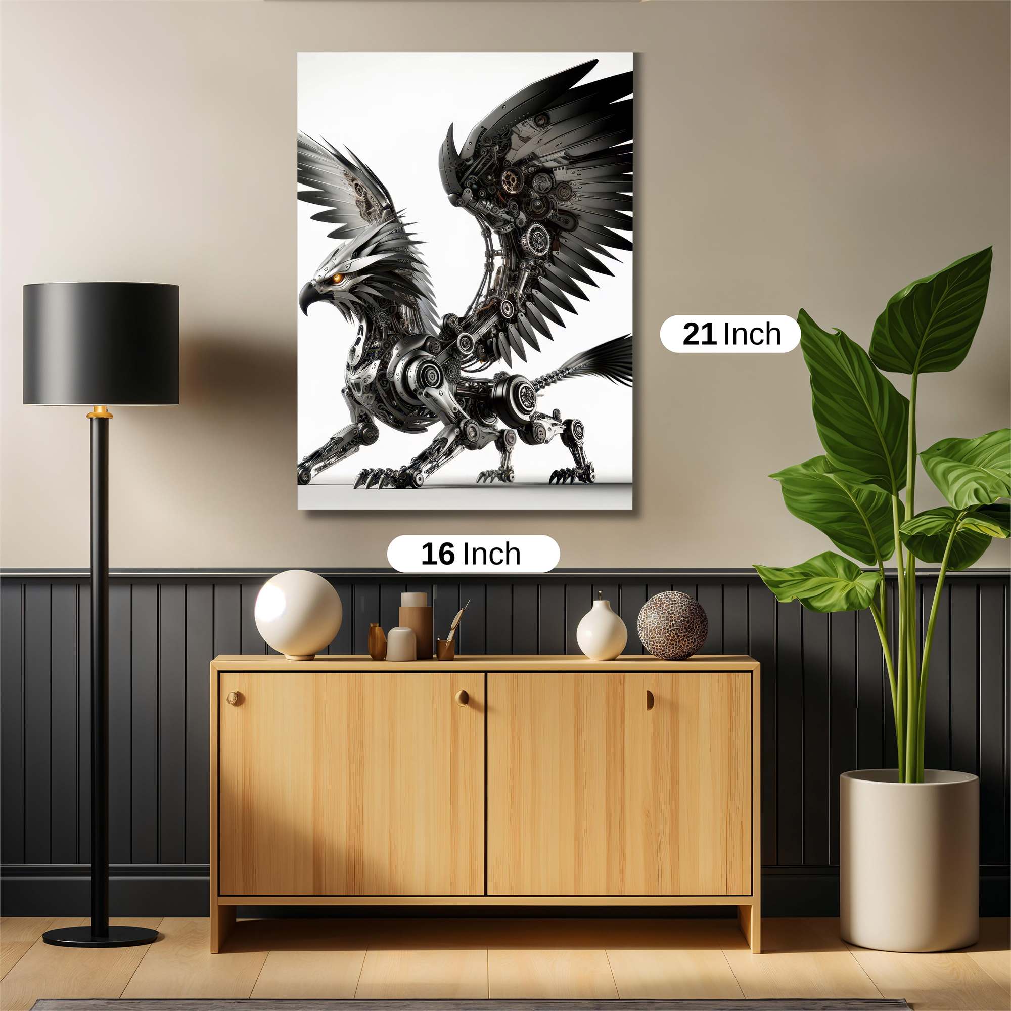 Cyber Gryphon Safe Wall Magnetic / M