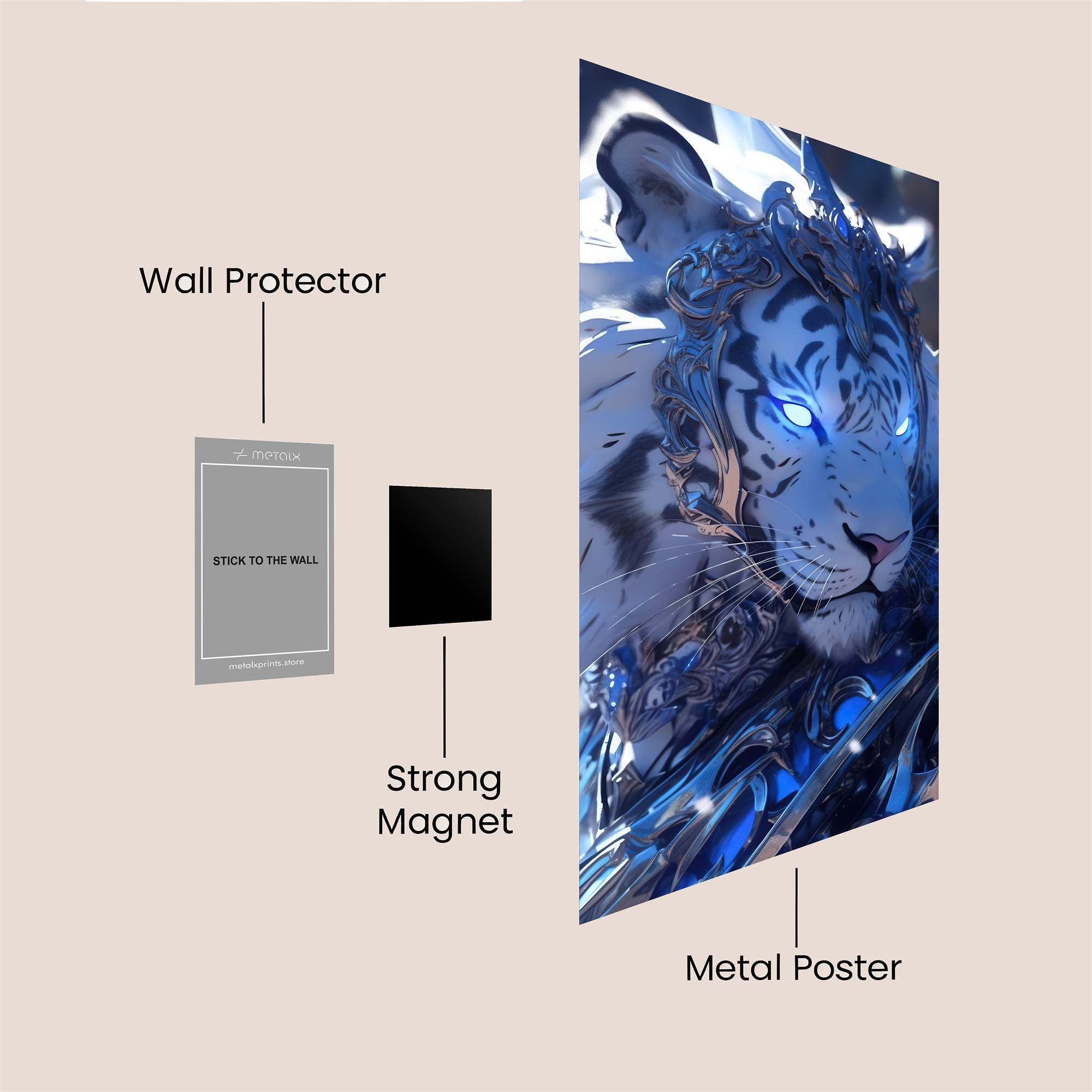 Majestic Frost Safe Wall Magnetic / M
