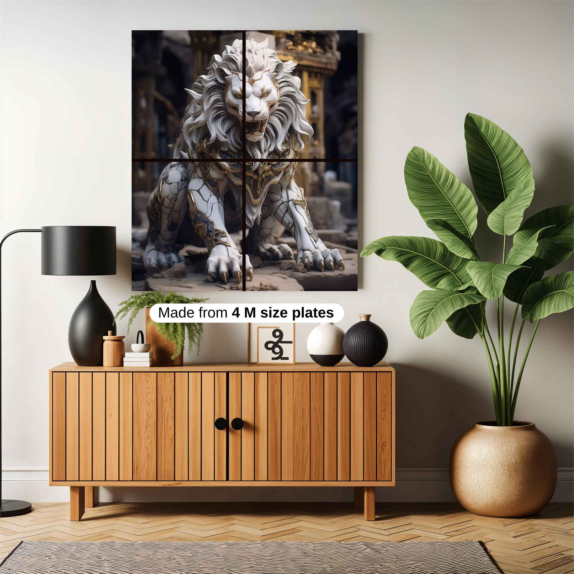 Lion Majesty Safe Wall Magnetic / M