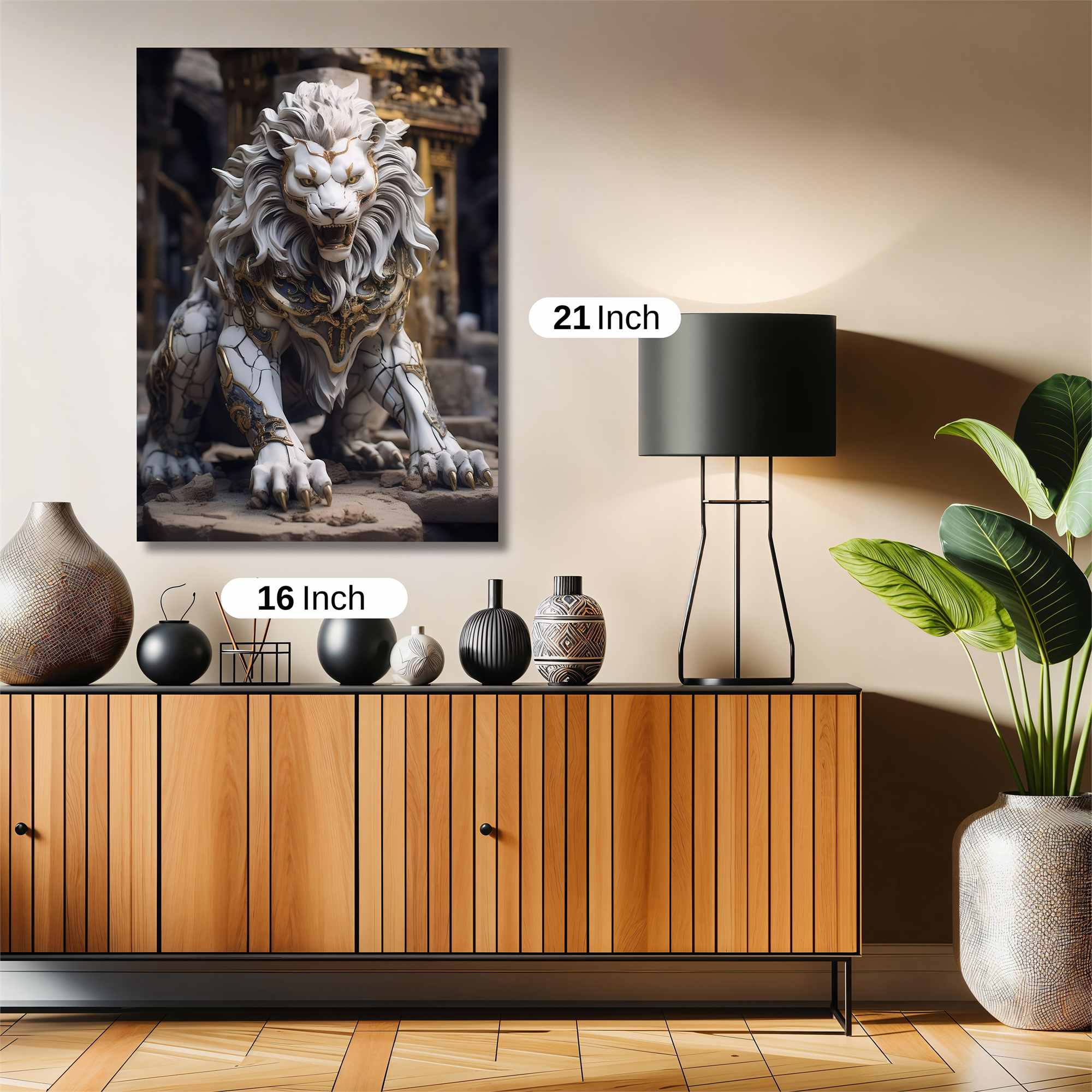 Lion Majesty Safe Wall Magnetic / M