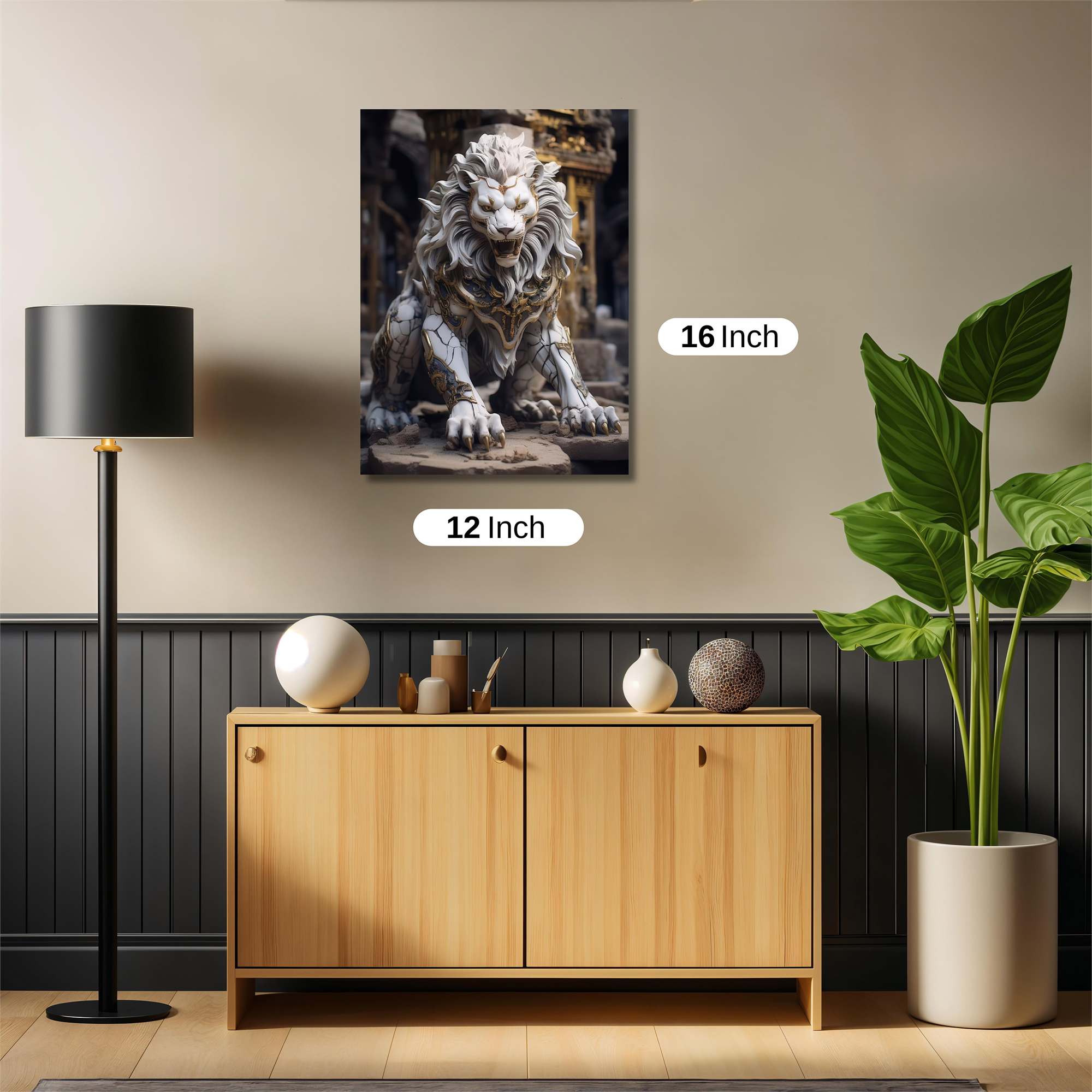 Lion Majesty Safe Wall Magnetic / M