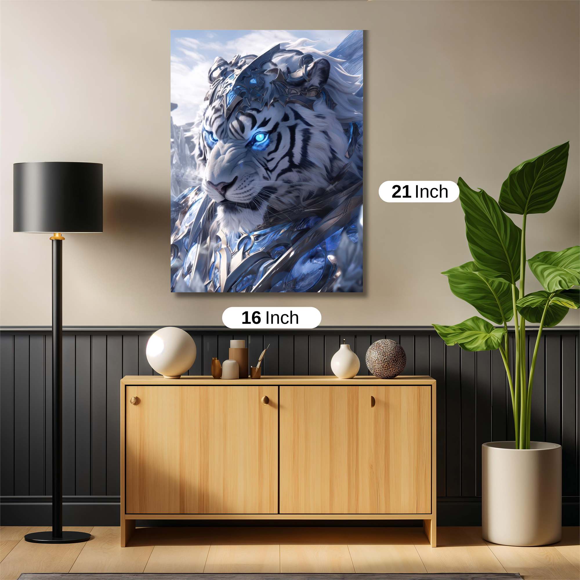 Frosted Majesty Safe Wall Magnetic / M