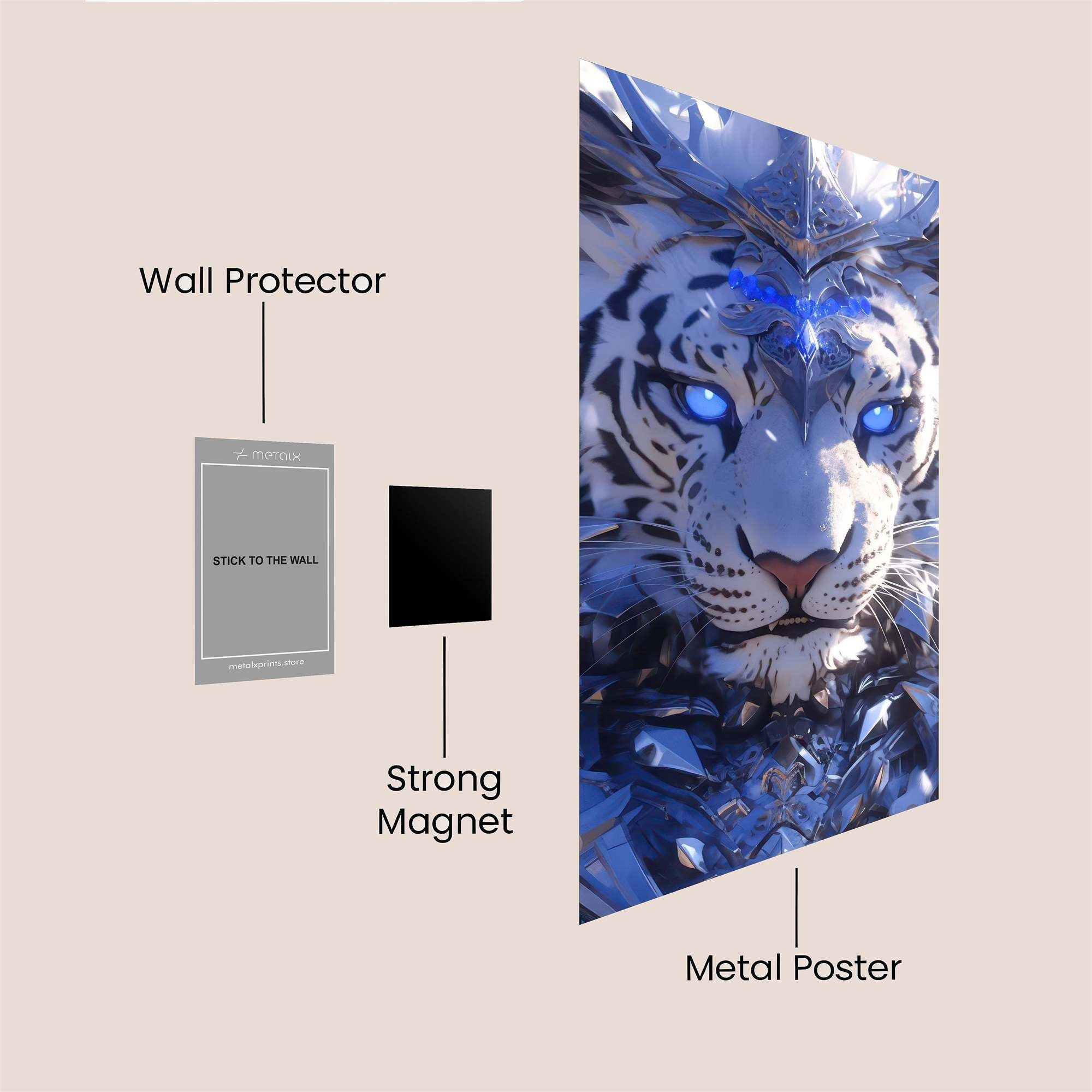 Sovereign Majesty Safe Wall Magnetic / M