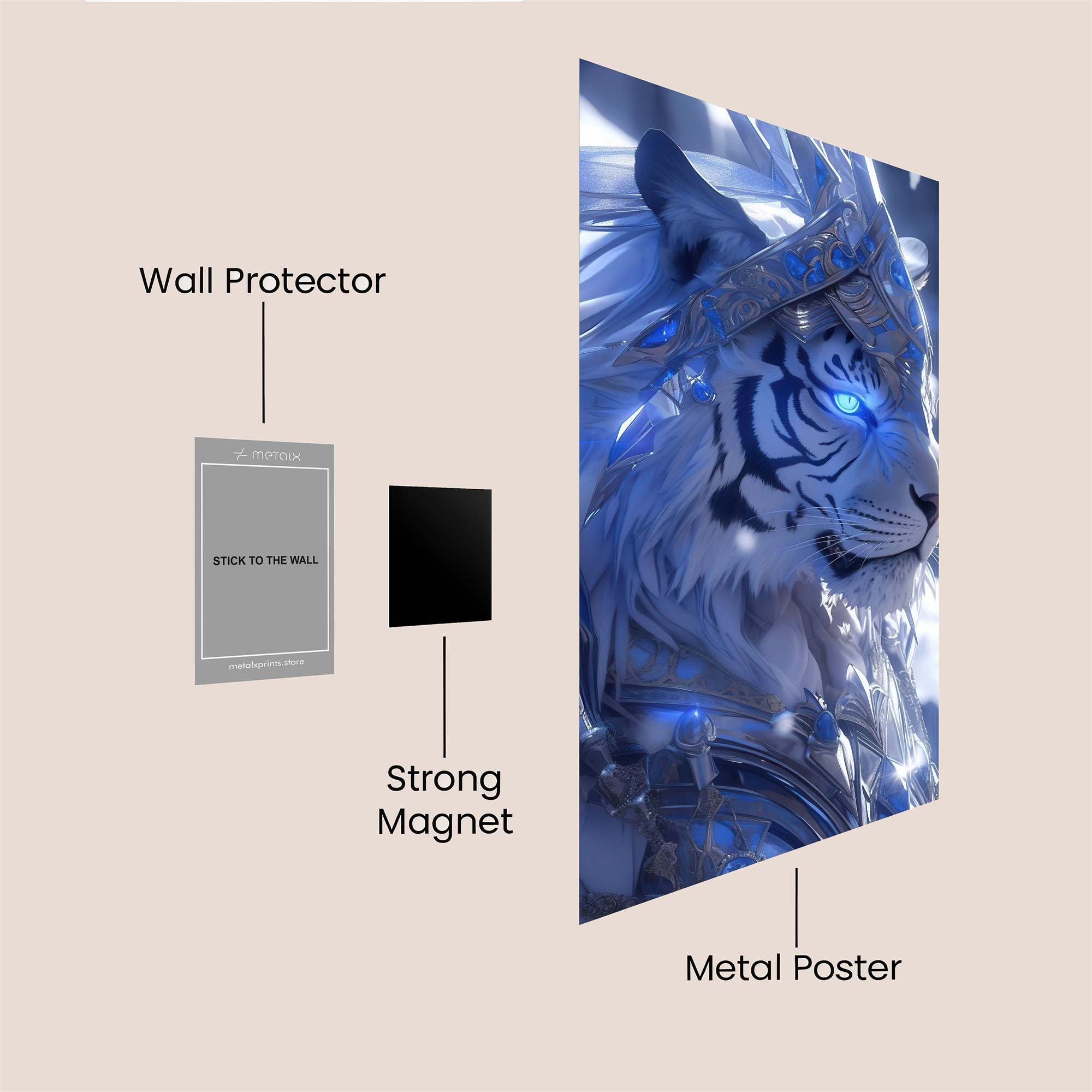 Majestic Frost Safe Wall Magnetic / M