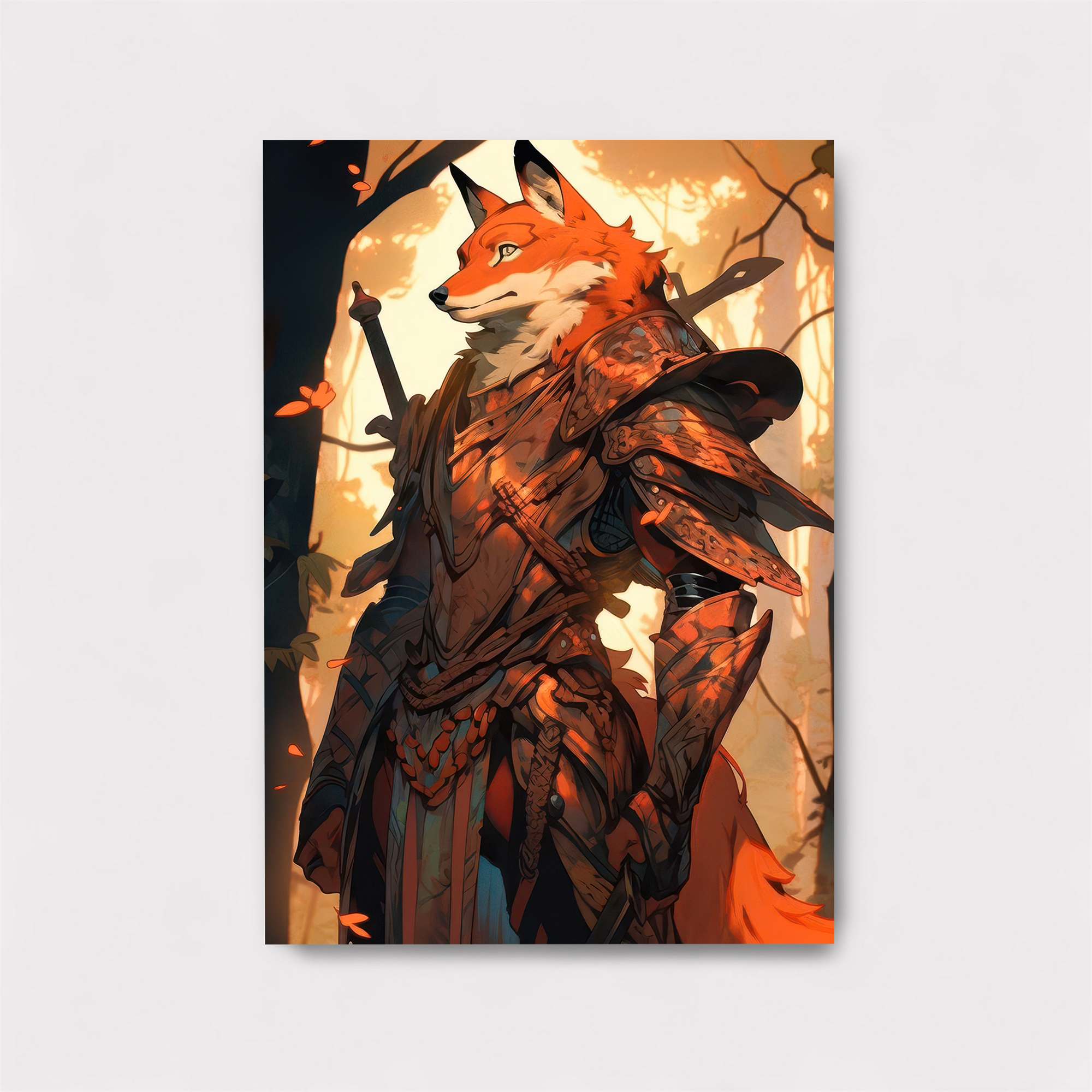 Fox Warrior Safe Wall Magnetic / M