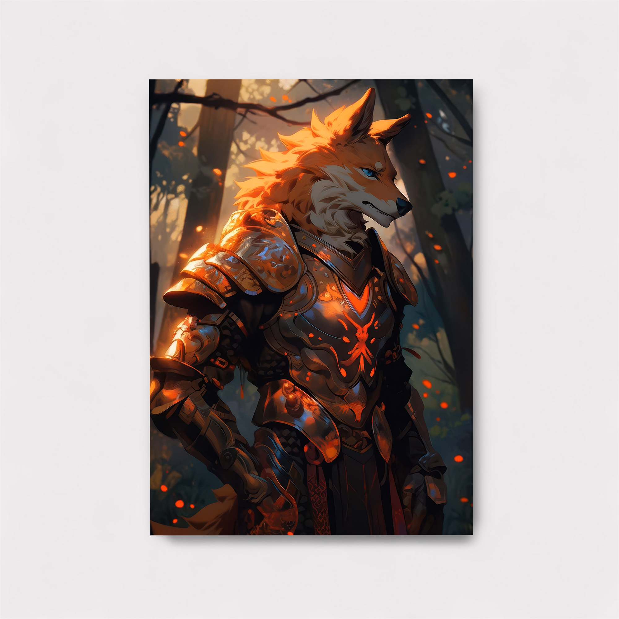 Fox Knight Safe Wall Magnetic / M