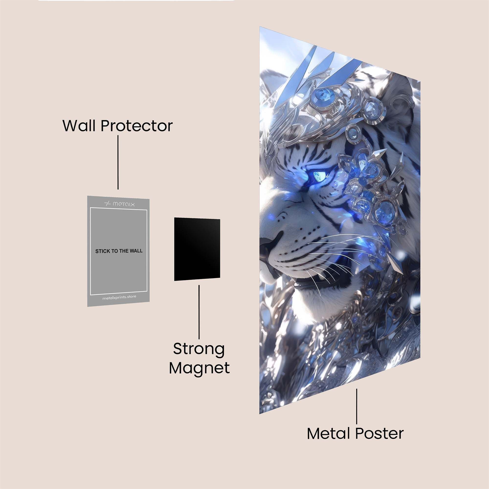 Celestial Majesty Safe Wall Magnetic / M