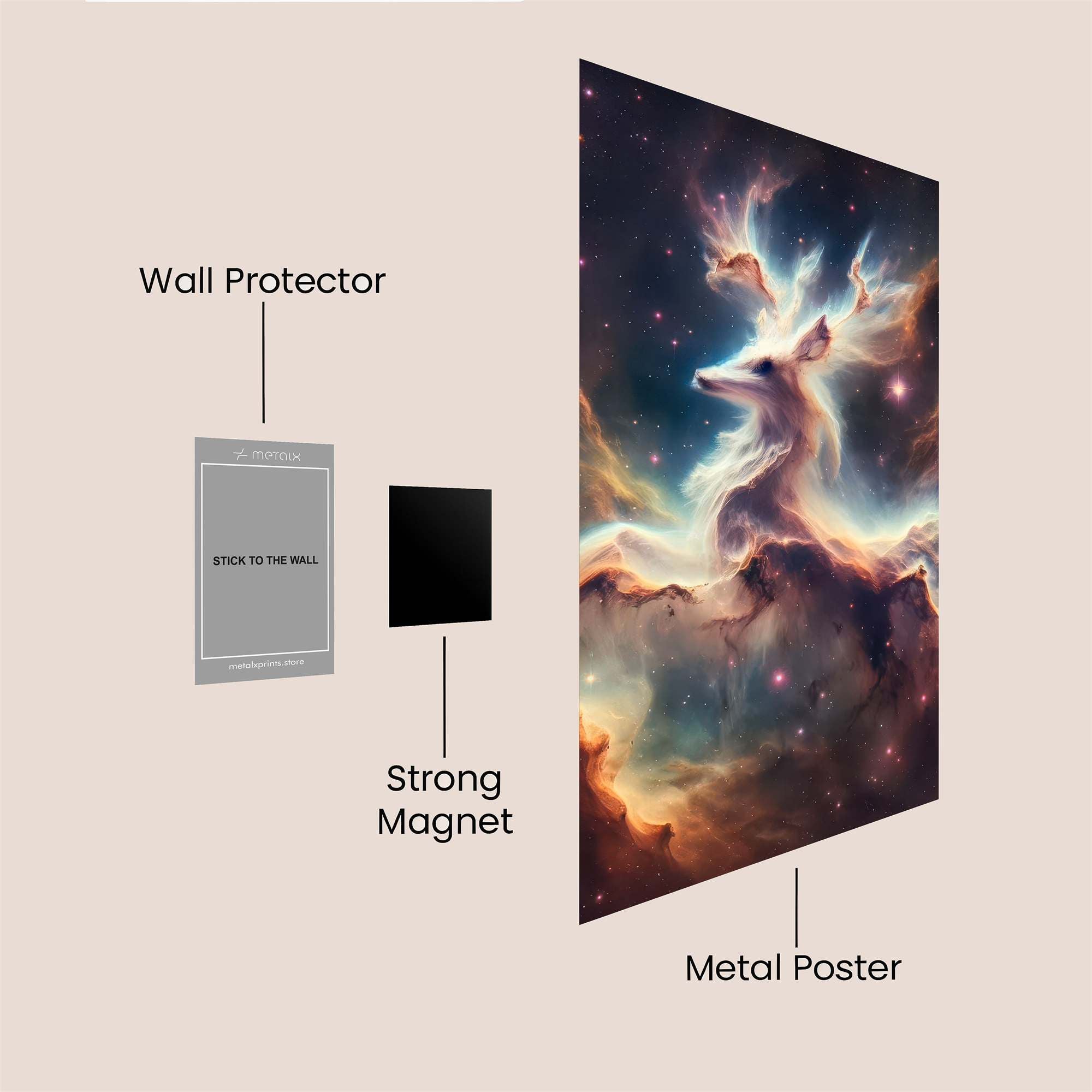 Celestial Majesty Safe Wall Magnetic / M