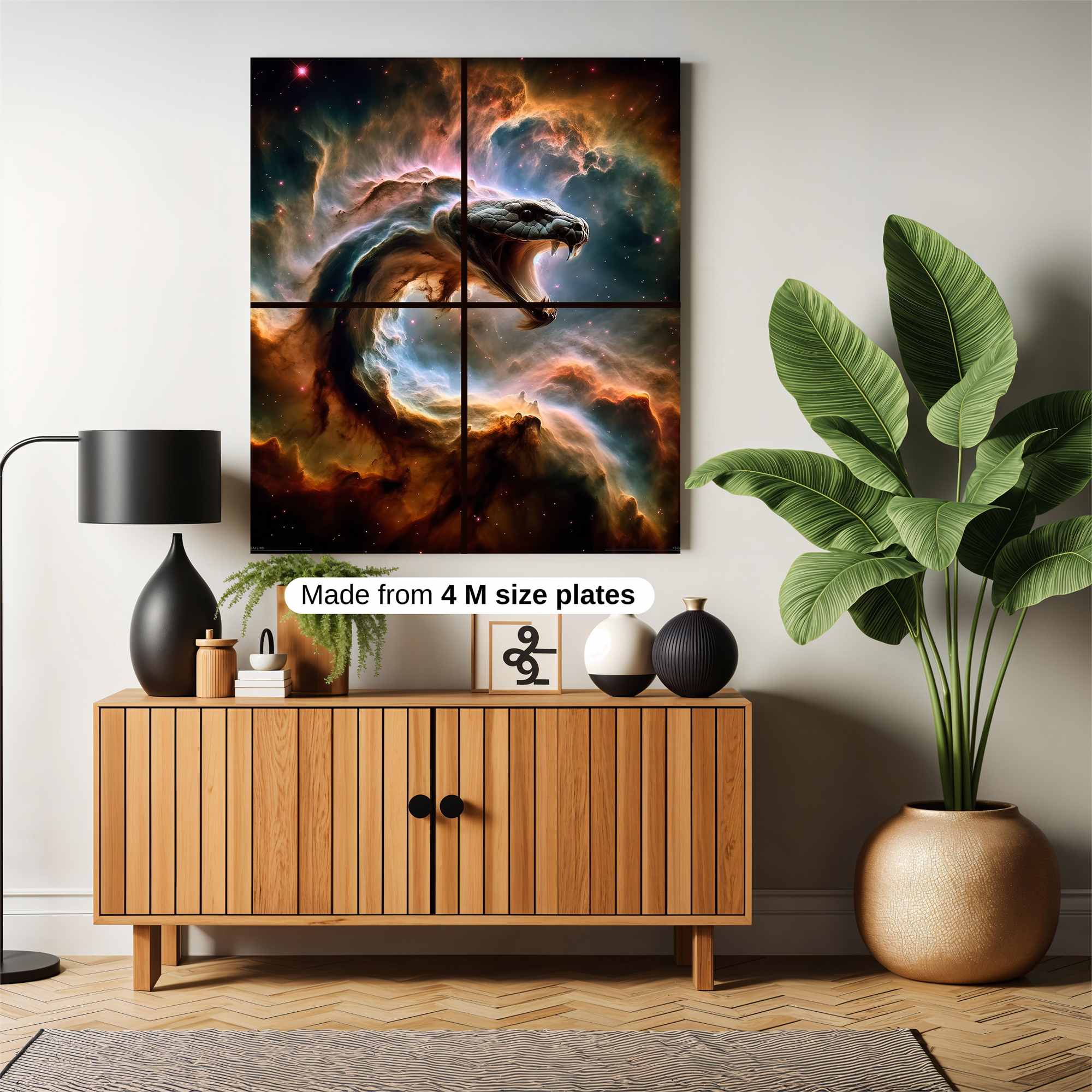 Nebula Serpent Safe Wall Magnetic / M