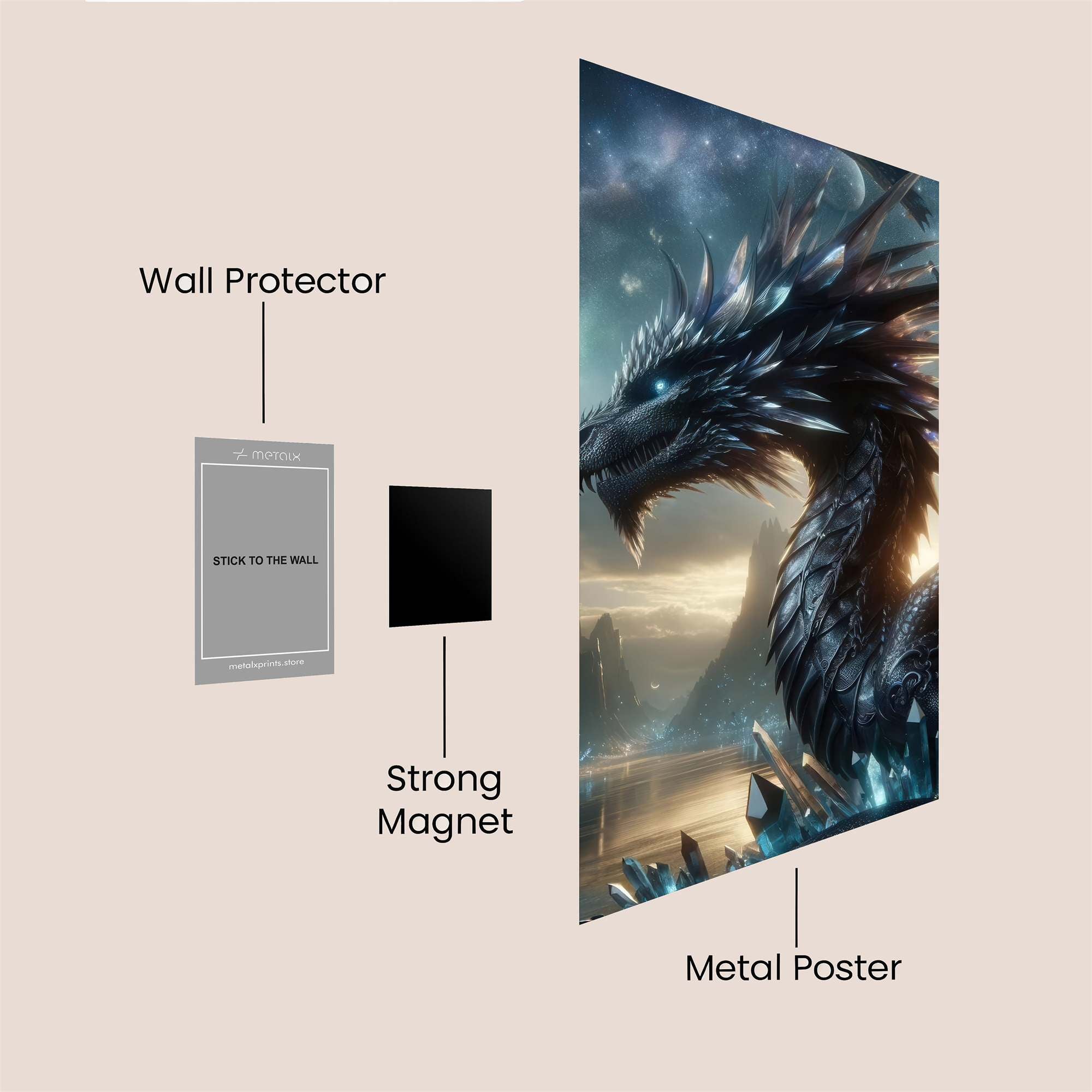 Celestial Majesty Safe Wall Magnetic / M