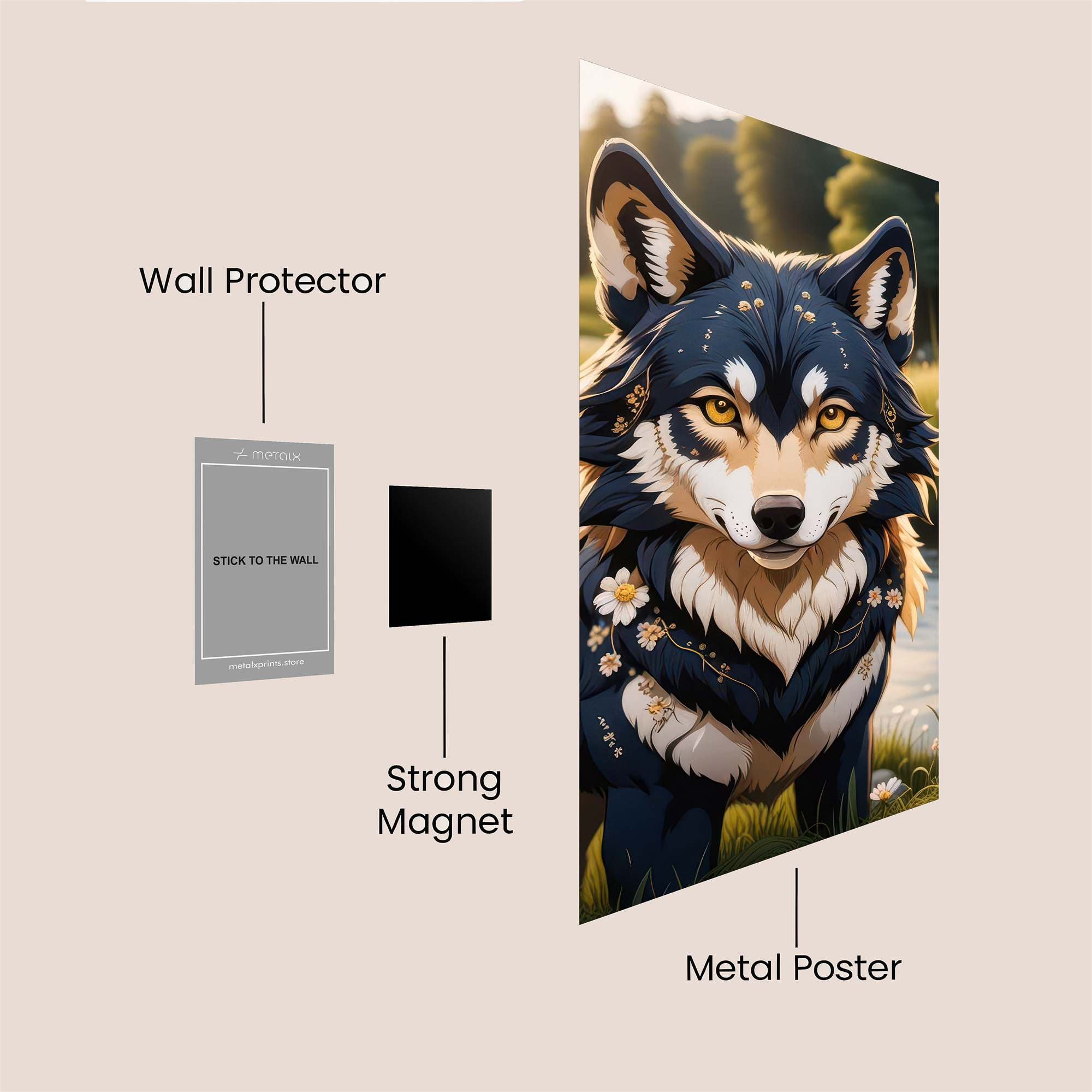 Mystic Serenity Safe Wall Magnetic / M