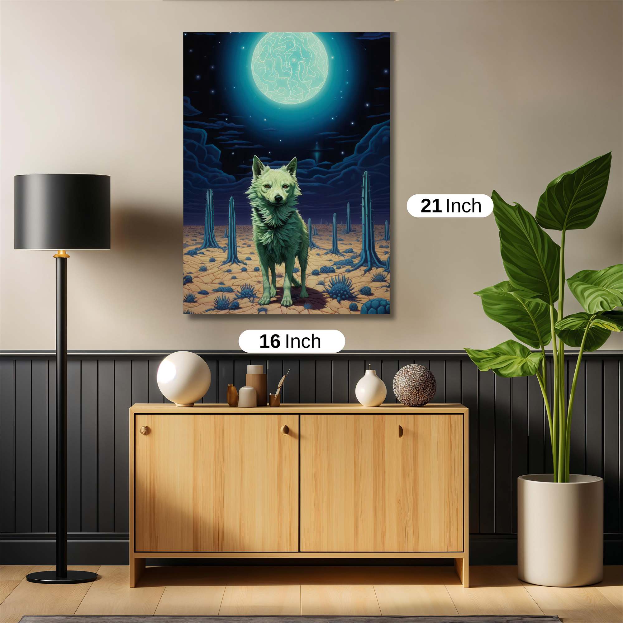 Lunar Serenity Safe Wall Magnetic / M