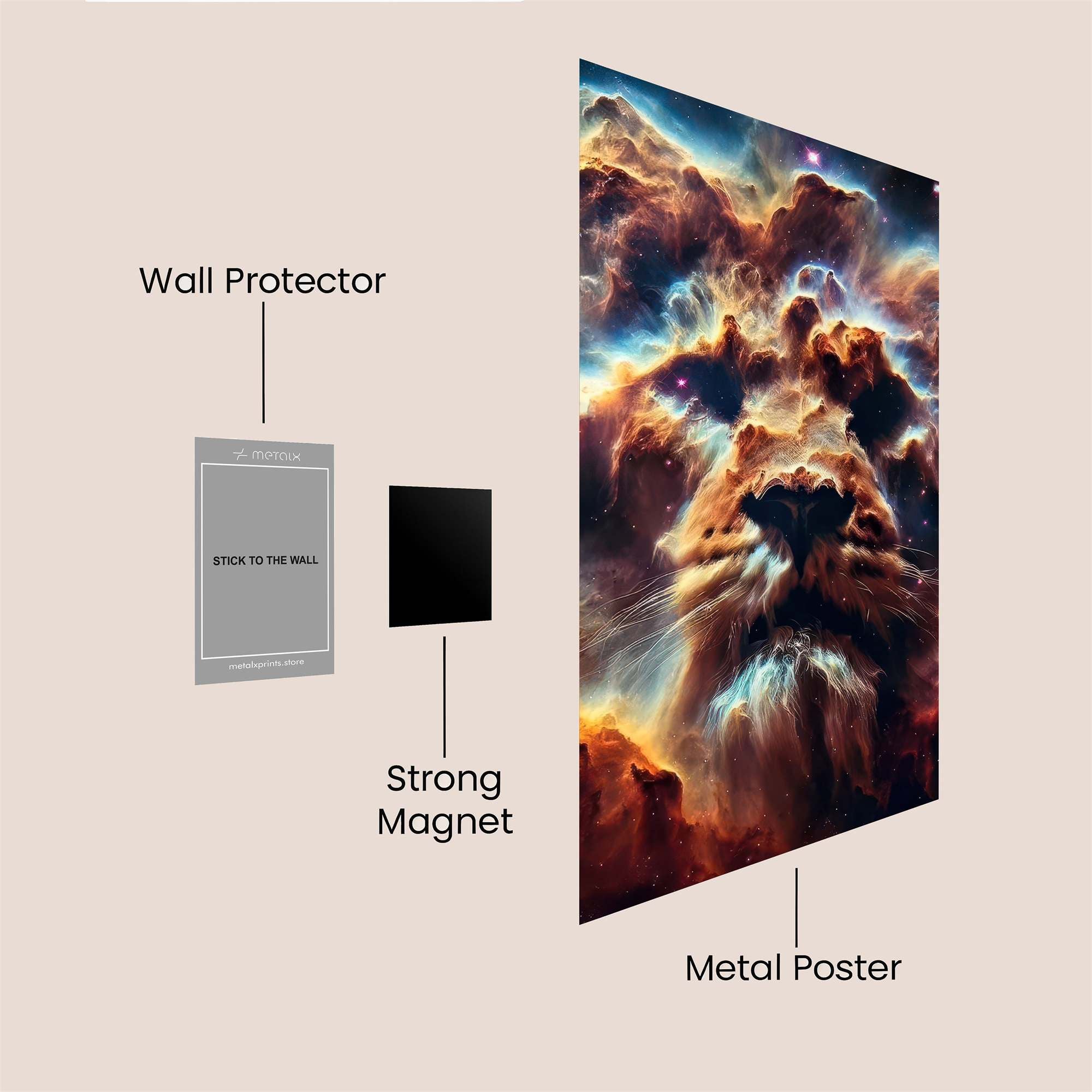 Celestial Majesty Safe Wall Magnetic / M