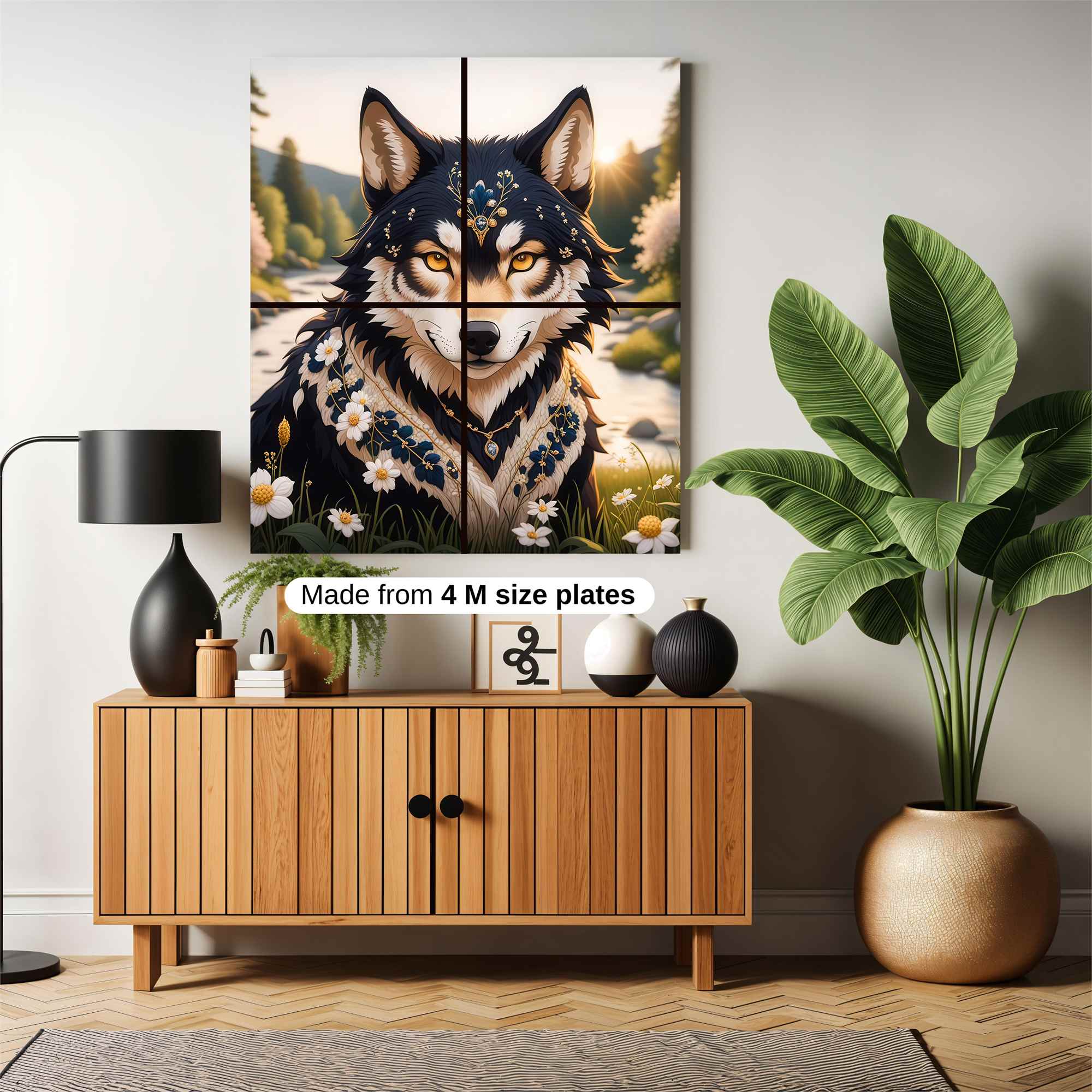 Wolf's Enigma Safe Wall Magnetic / M