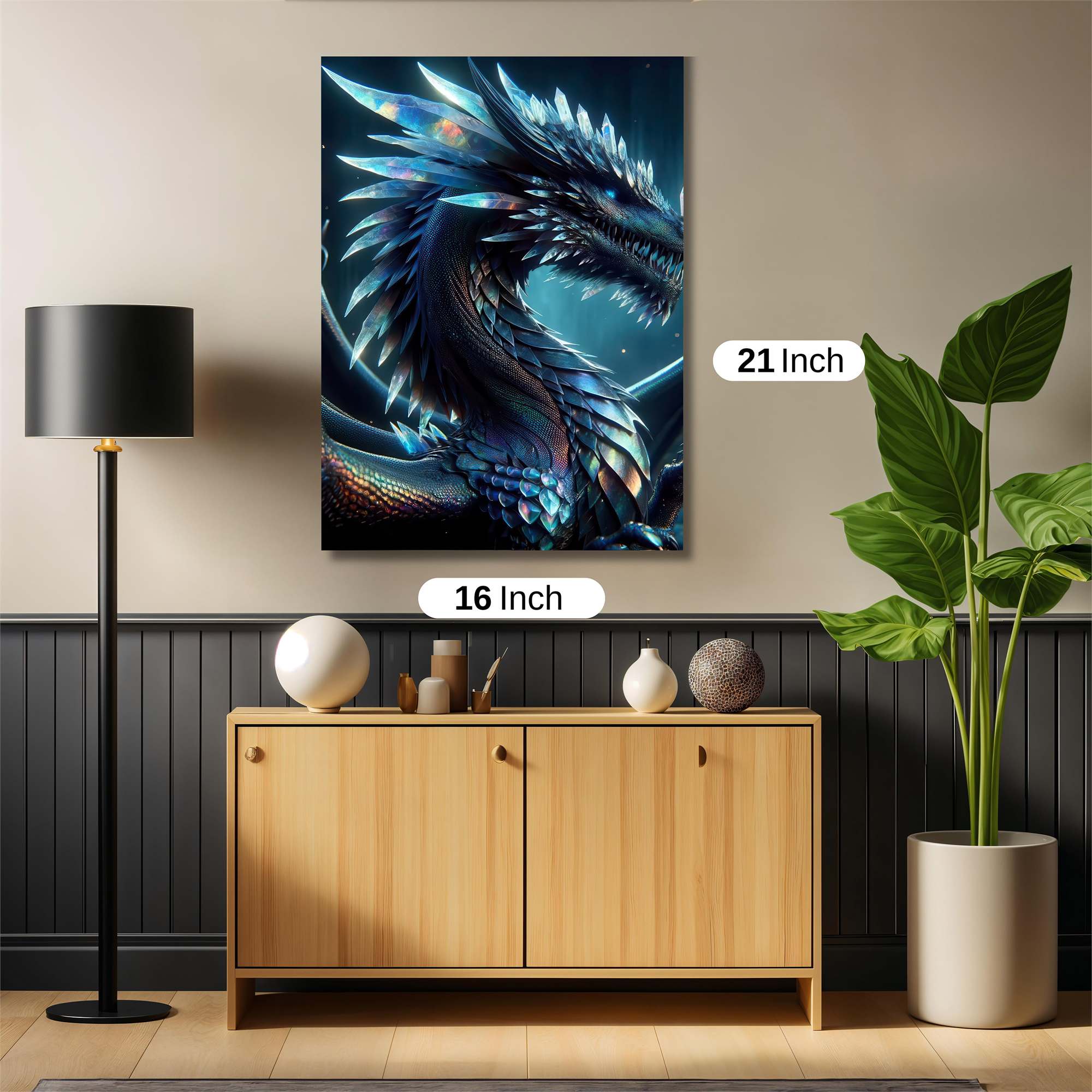 Crystal Majesty Safe Wall Magnetic / M