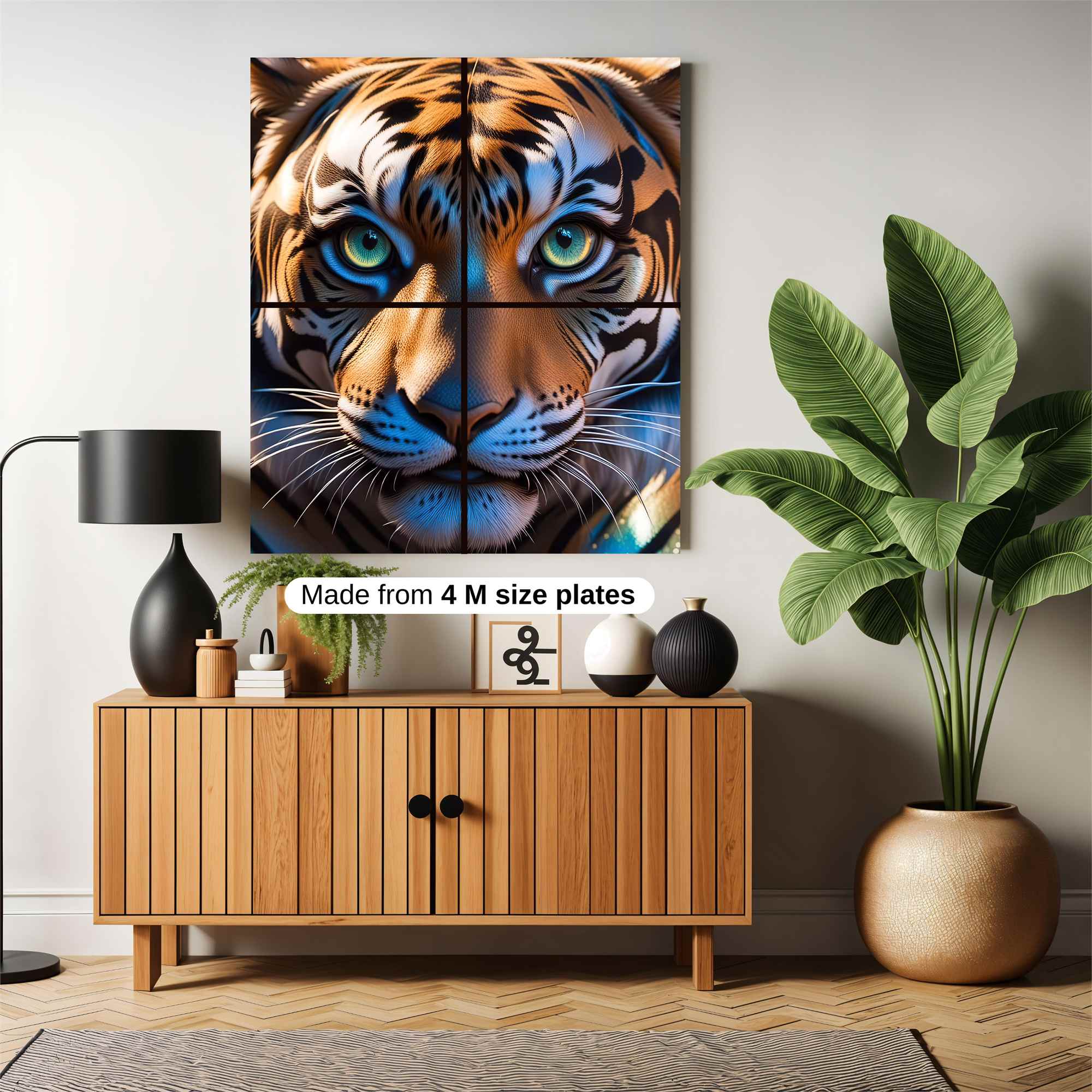 Tiger Majesty Safe Wall Magnetic / M