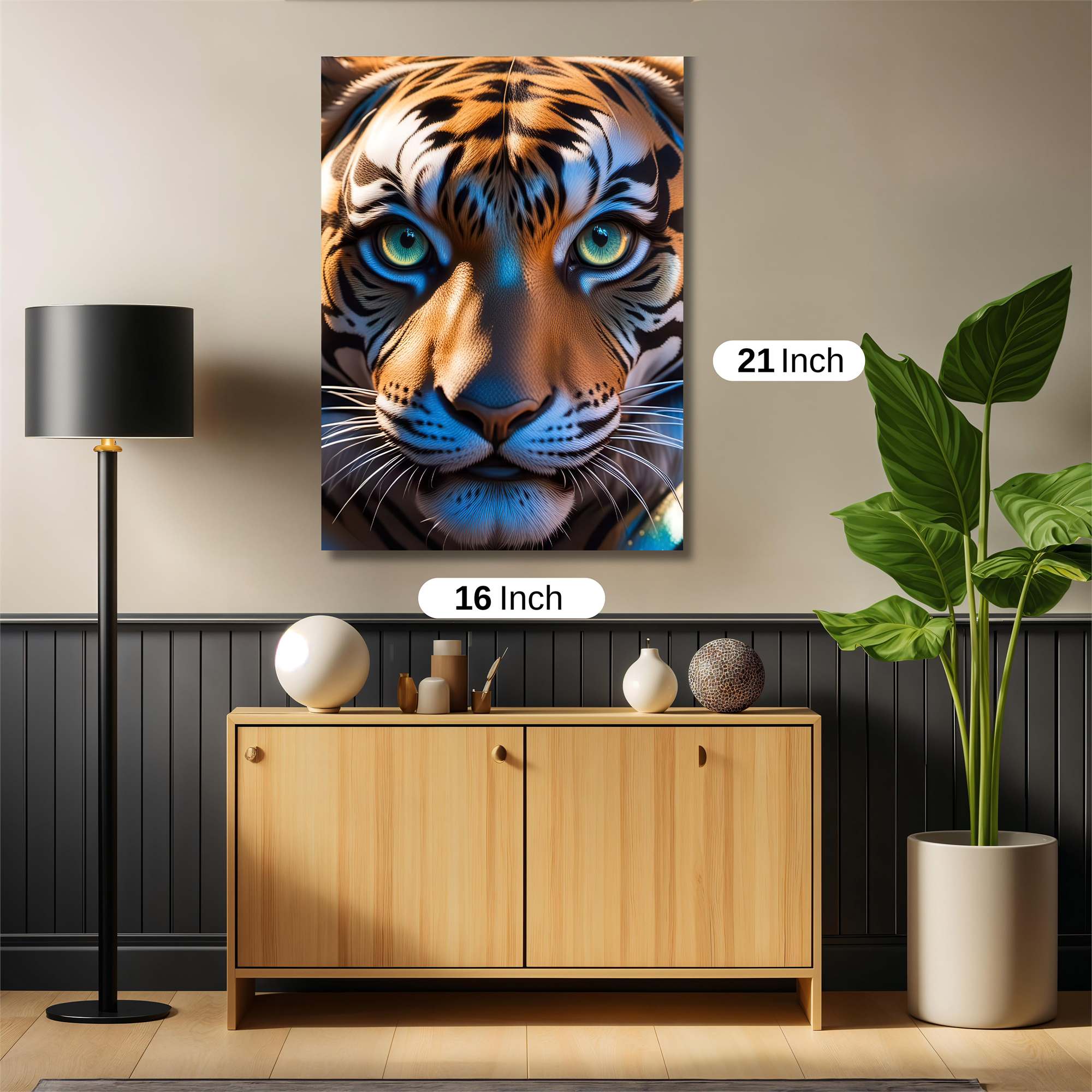 Tiger Majesty Safe Wall Magnetic / M