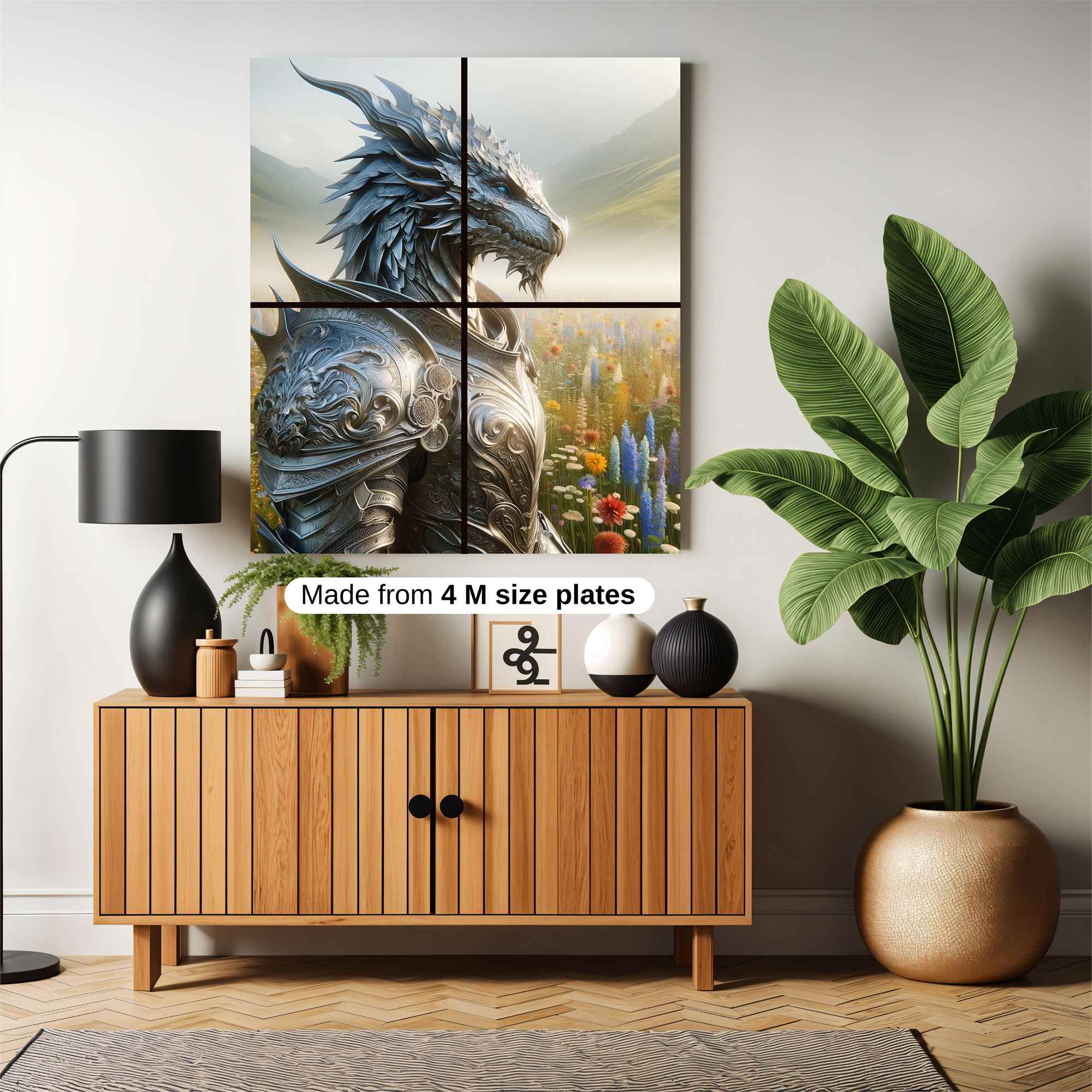 Draconic Serenity Safe Wall Magnetic / M