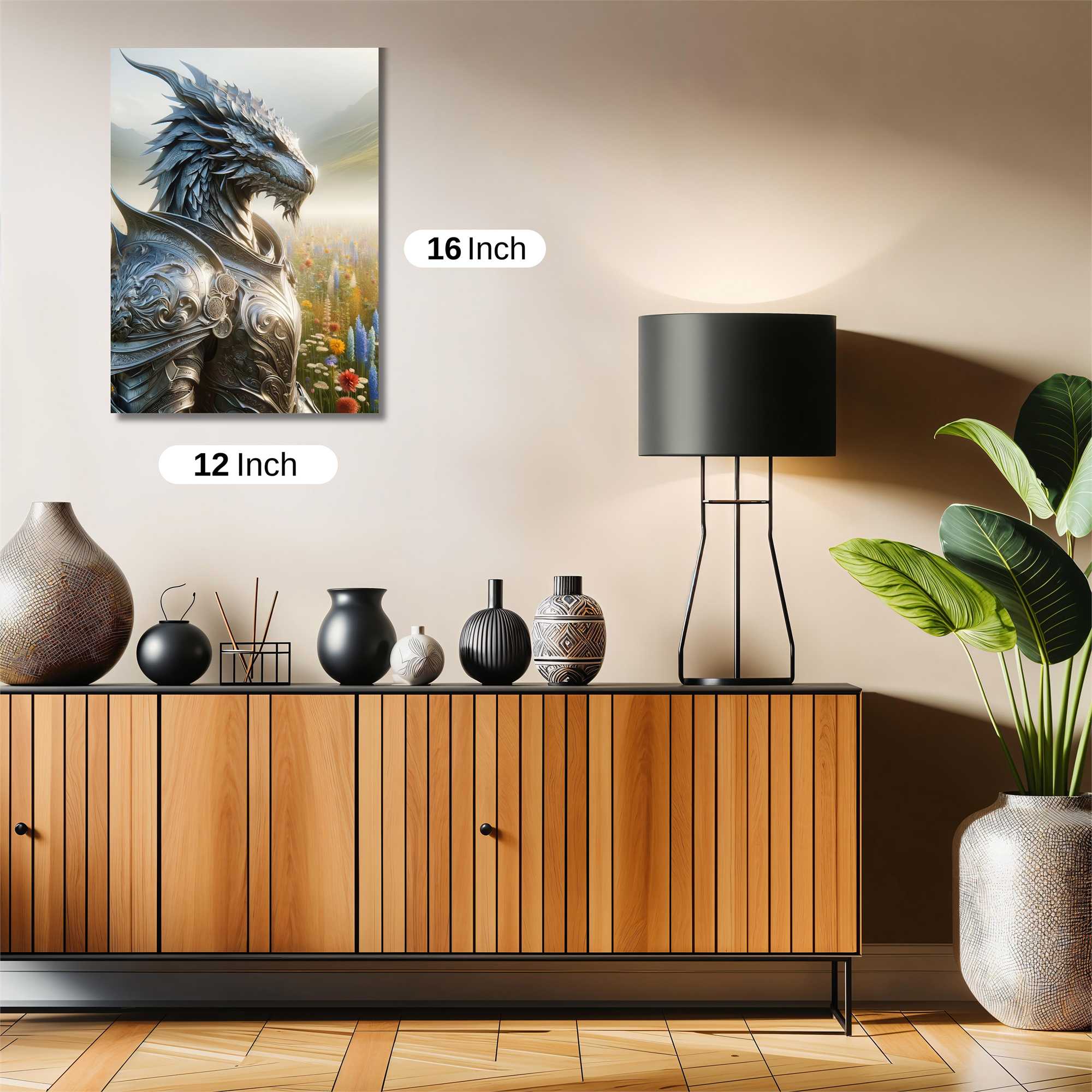 Draconic Serenity Safe Wall Magnetic / M