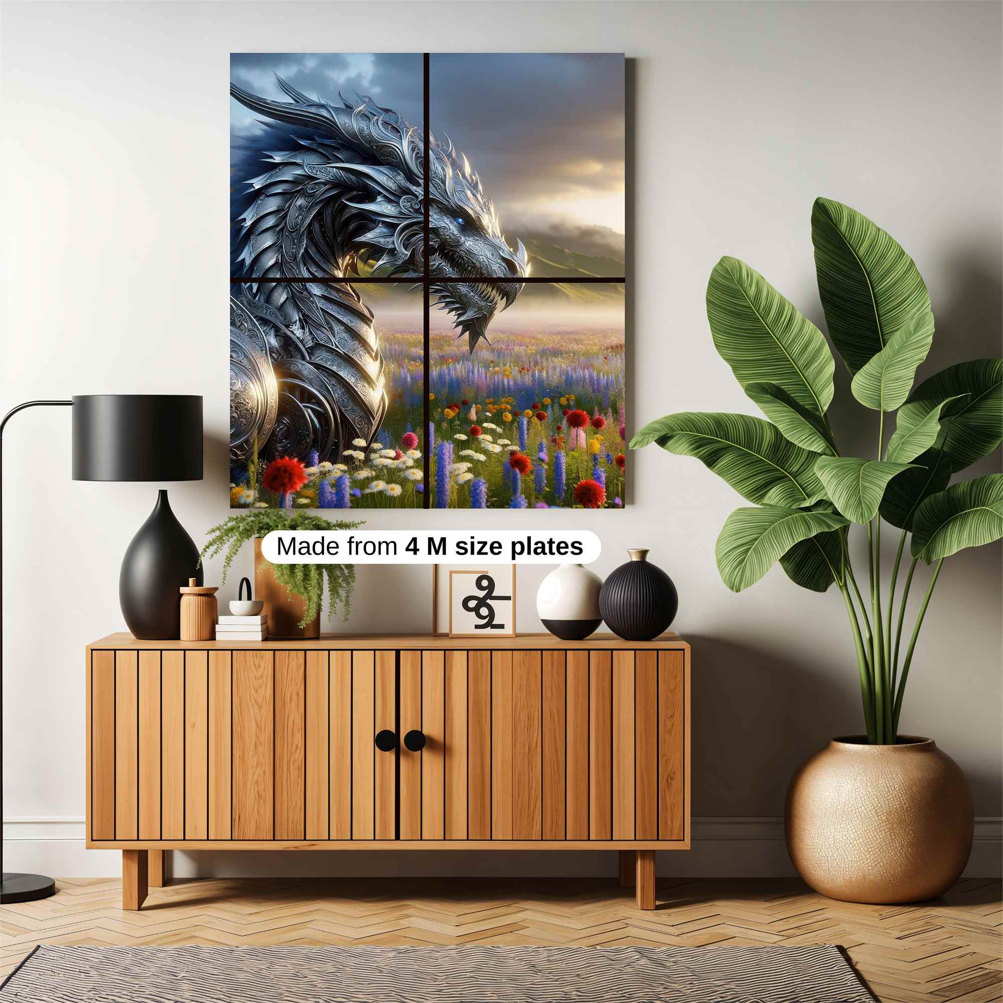 Dragon Elegance Safe Wall Magnetic / M