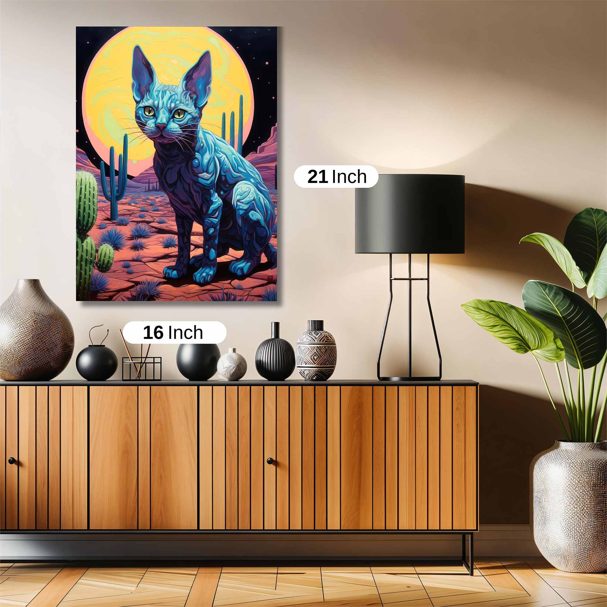 Feline Luminance Safe Wall Magnetic / M