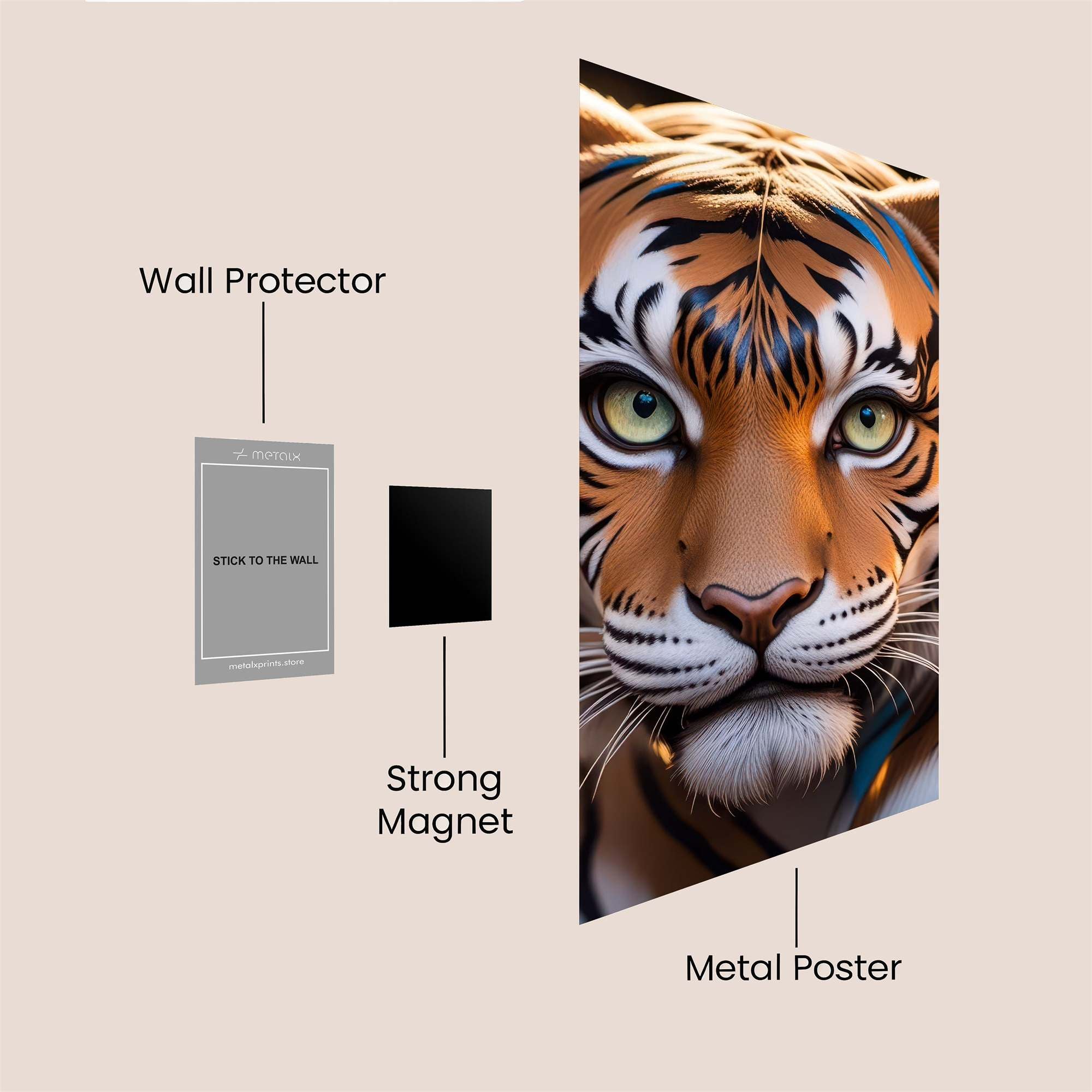 Majestic Gaze Safe Wall Magnetic / M