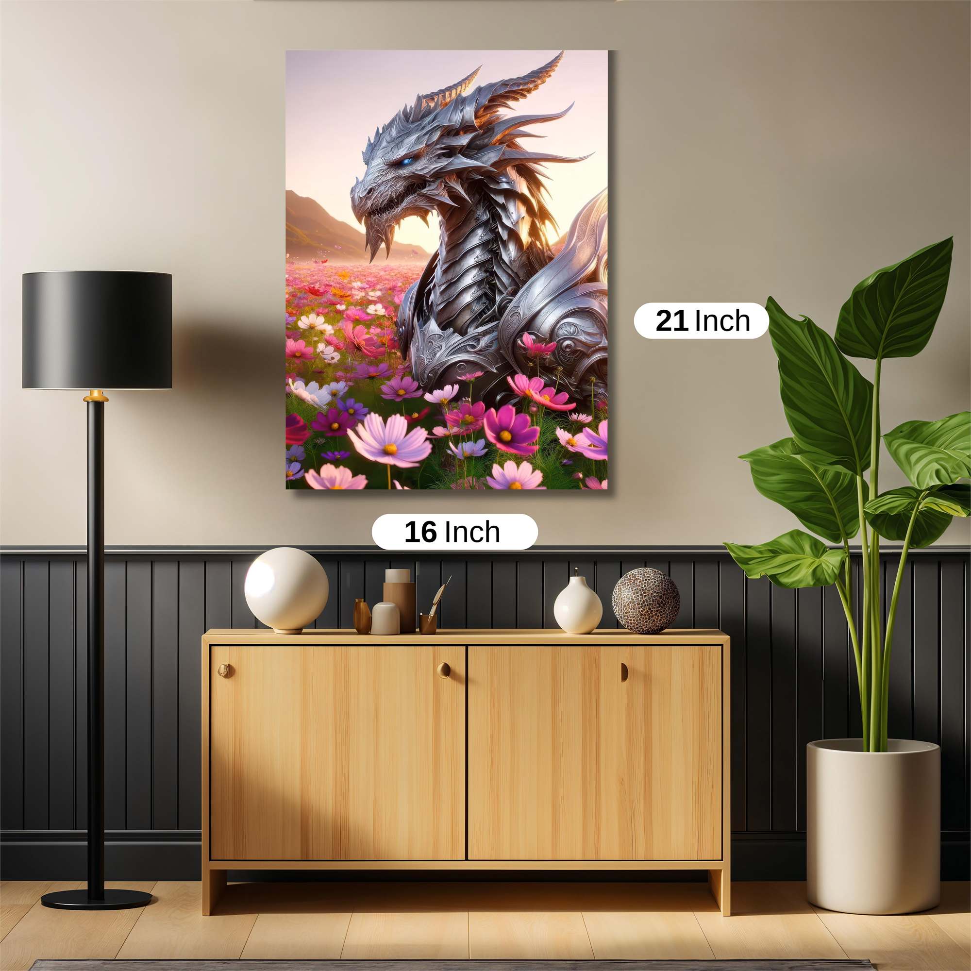 Dragon Serenity Safe Wall Magnetic / M