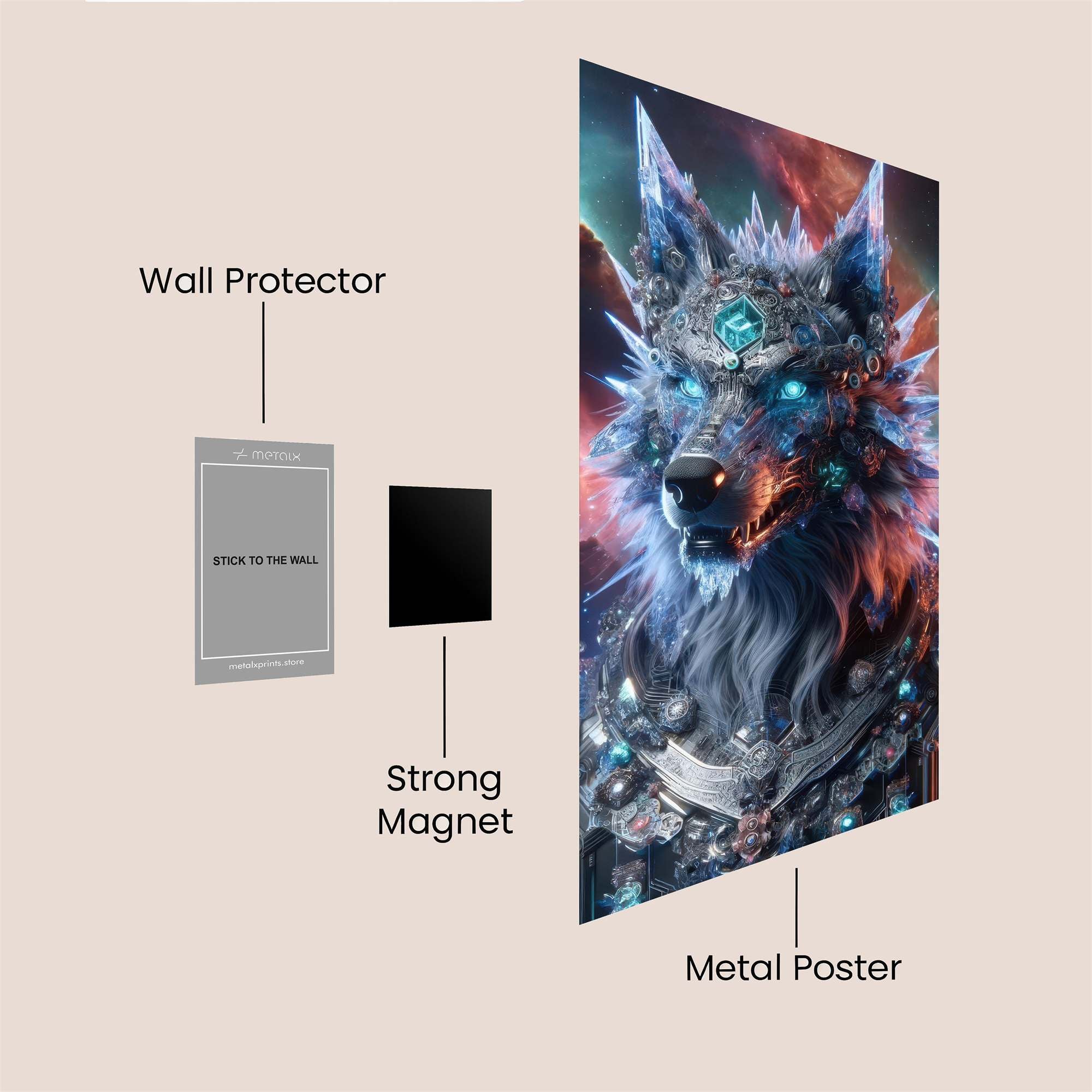 Luminous Majesty Safe Wall Magnetic / M