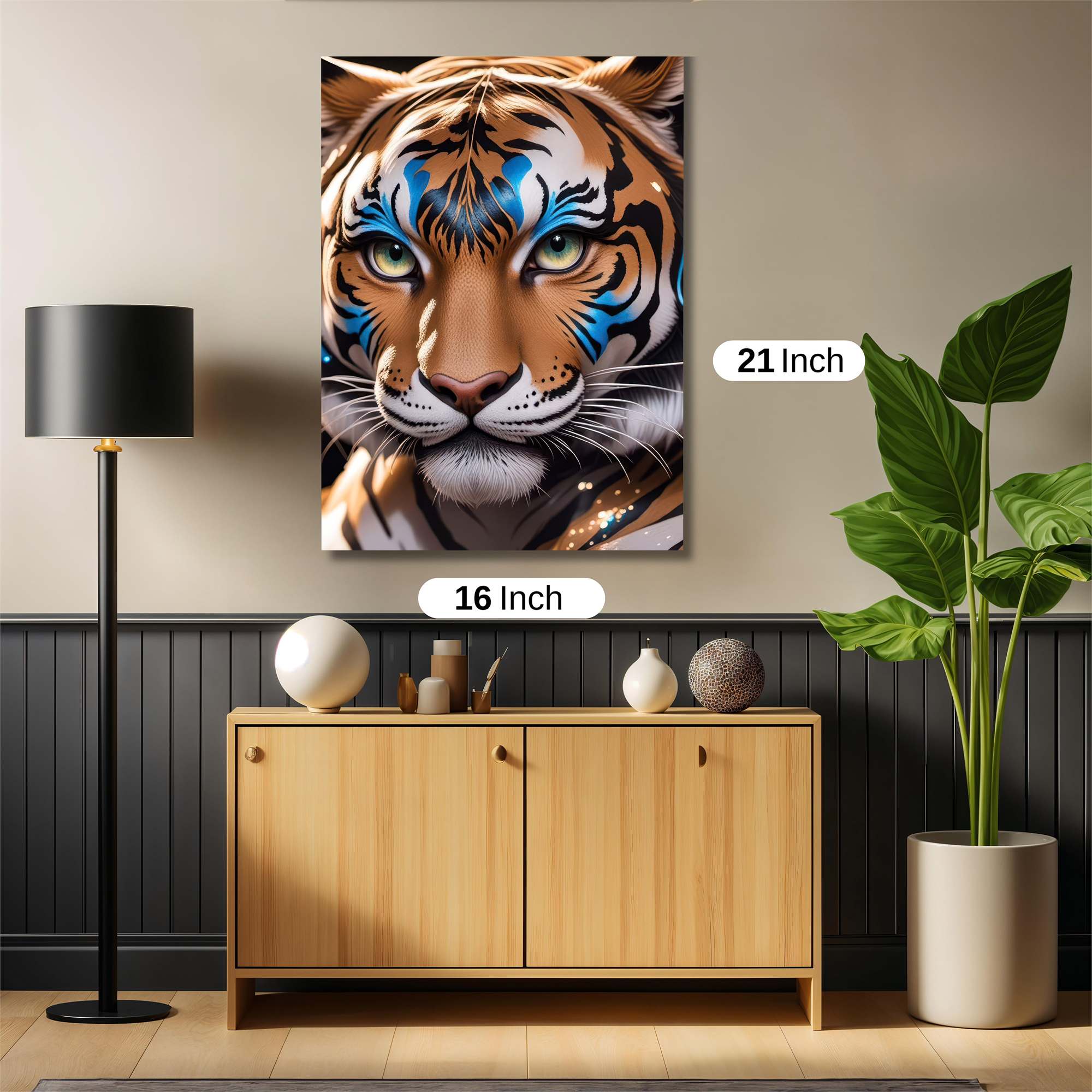 Tiger Luminosity Safe Wall Magnetic / M