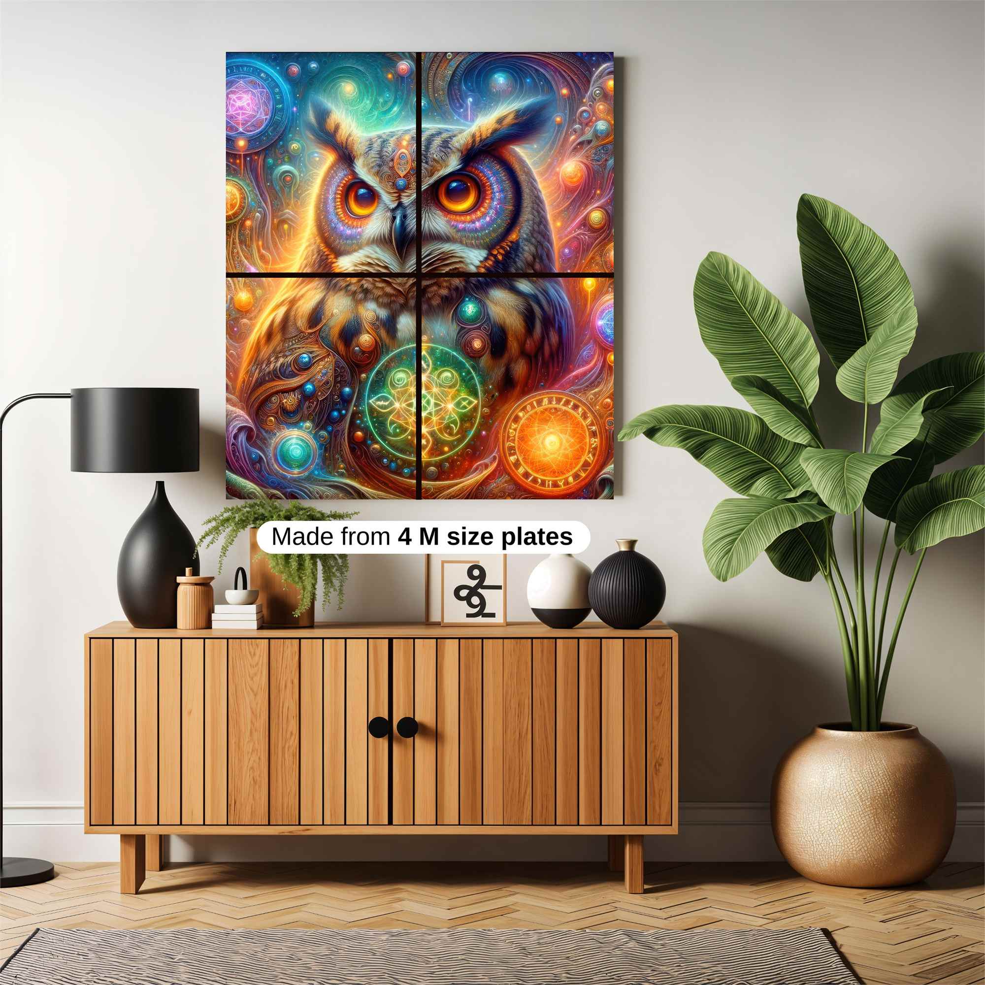Owl Enchantment Safe Wall Magnetic / M