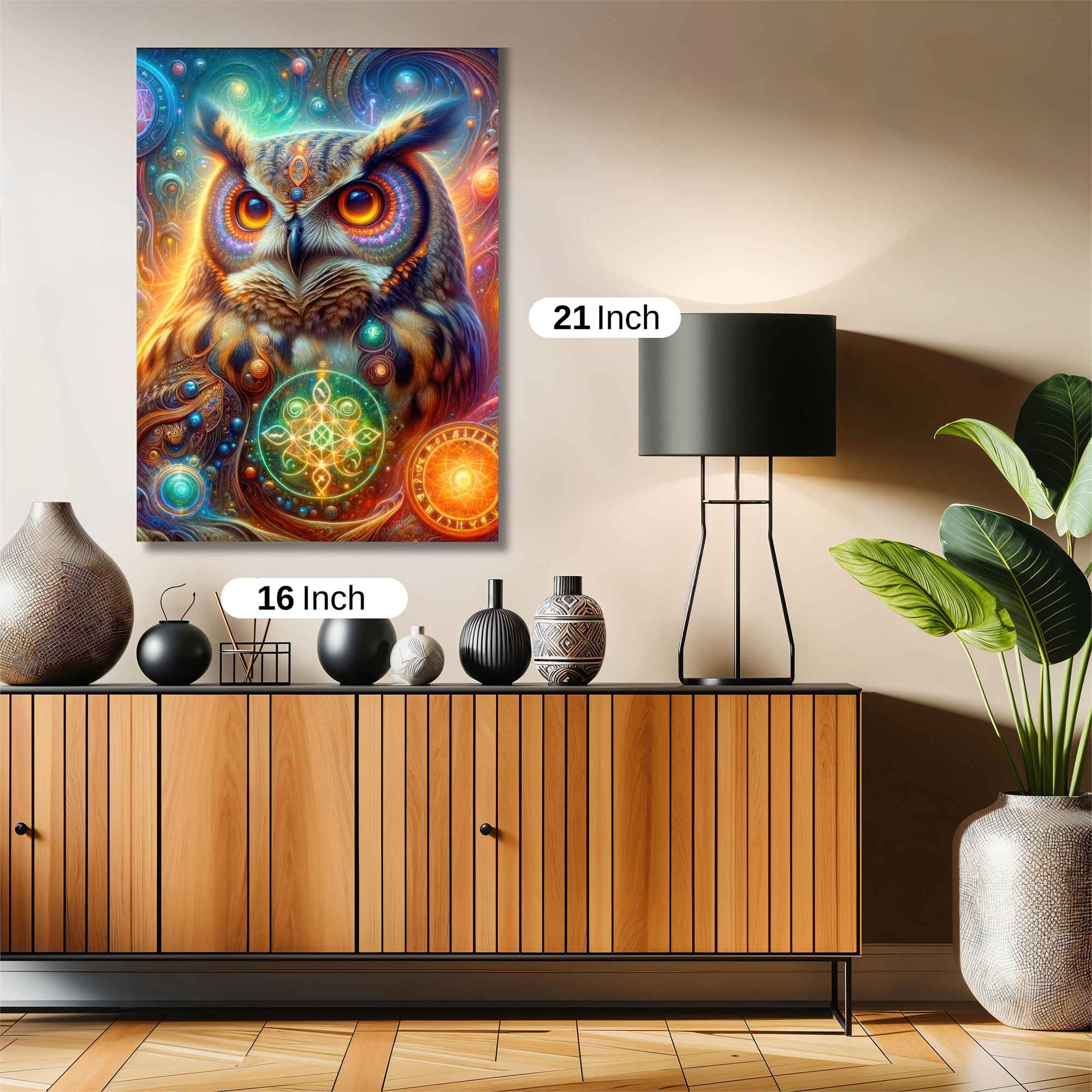 Owl Enchantment Safe Wall Magnetic / M