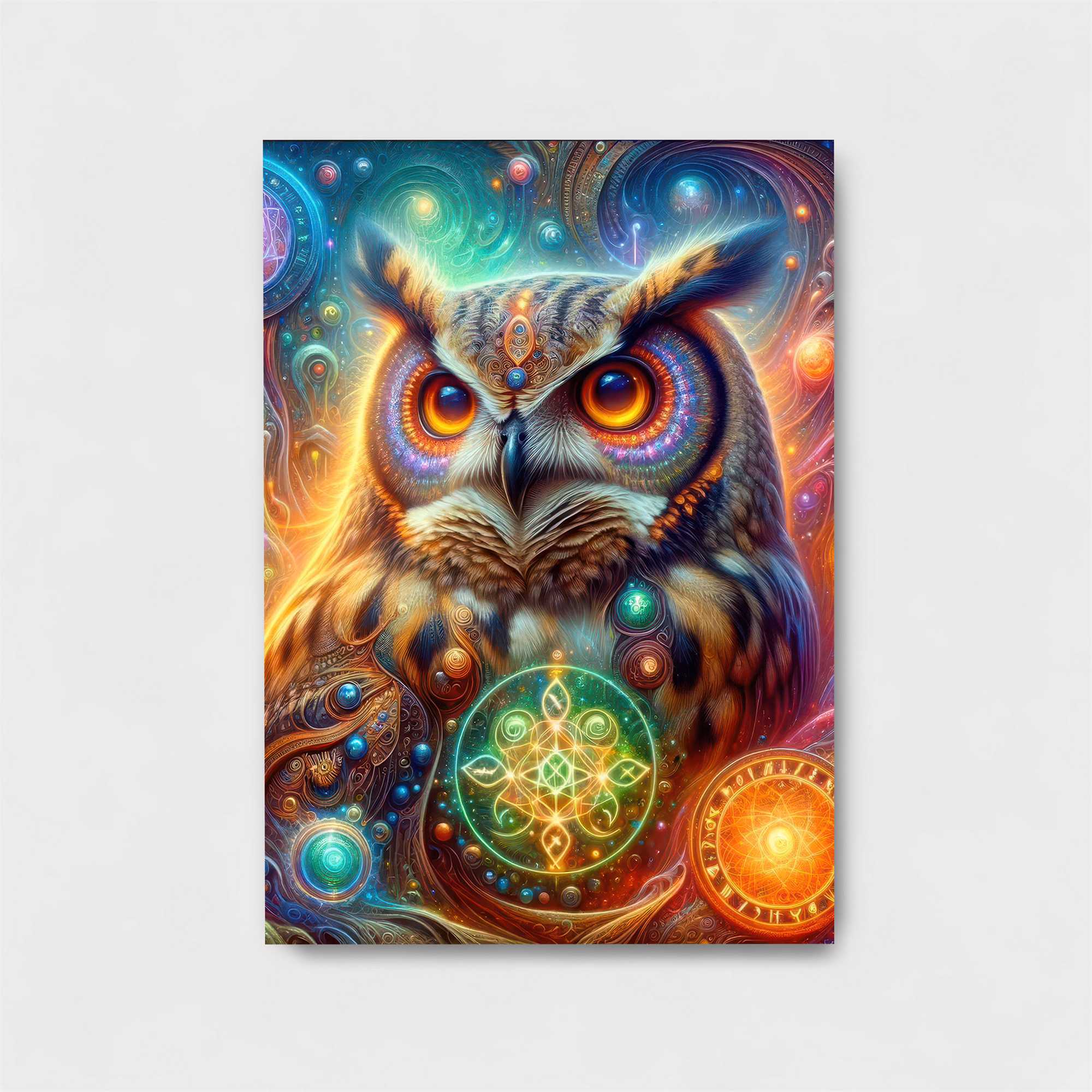 Owl Enchantment Safe Wall Magnetic / M