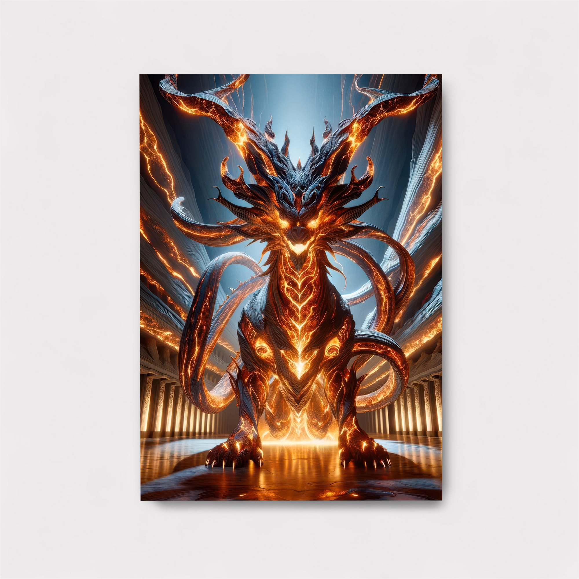 Inferno Majesty Safe Wall Magnetic / M