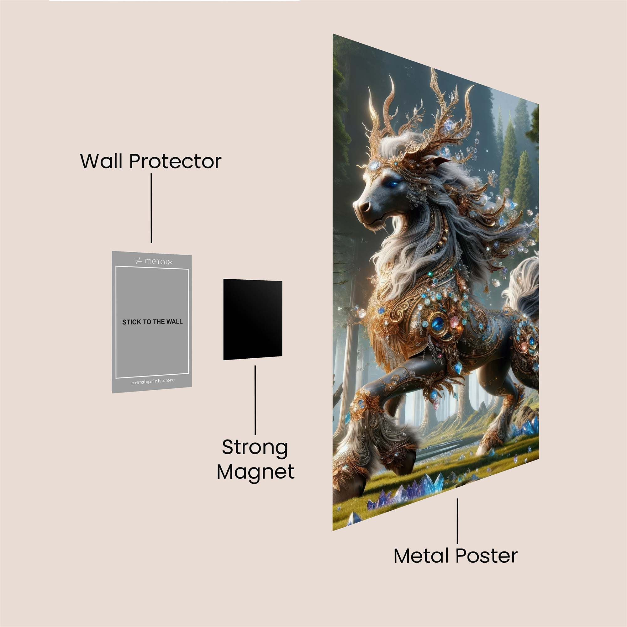 Starlight Majesty Safe Wall Magnetic / M