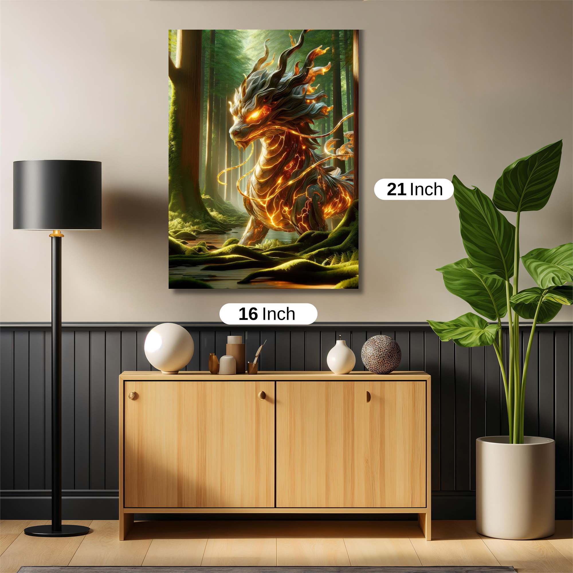 Elemental Majesty Safe Wall Magnetic / M