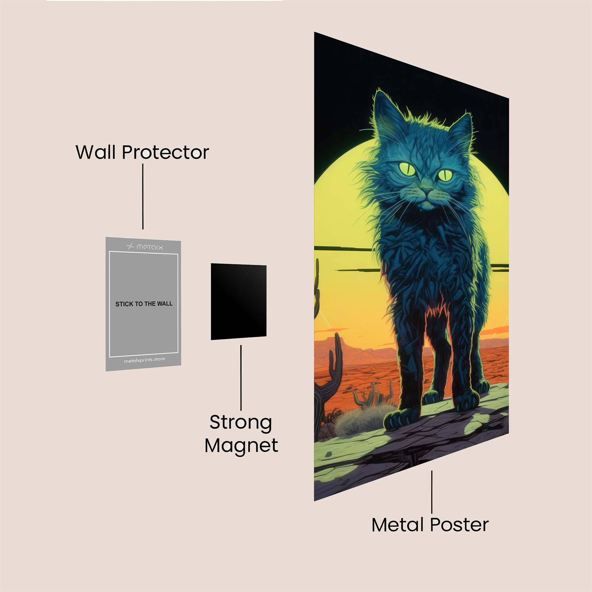 Lunar Guardian Safe Wall Magnetic / M