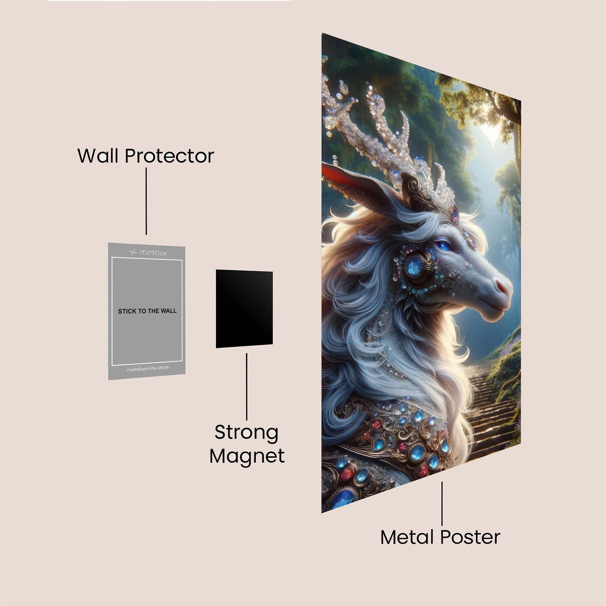 Mystical Majesty Safe Wall Magnetic / M