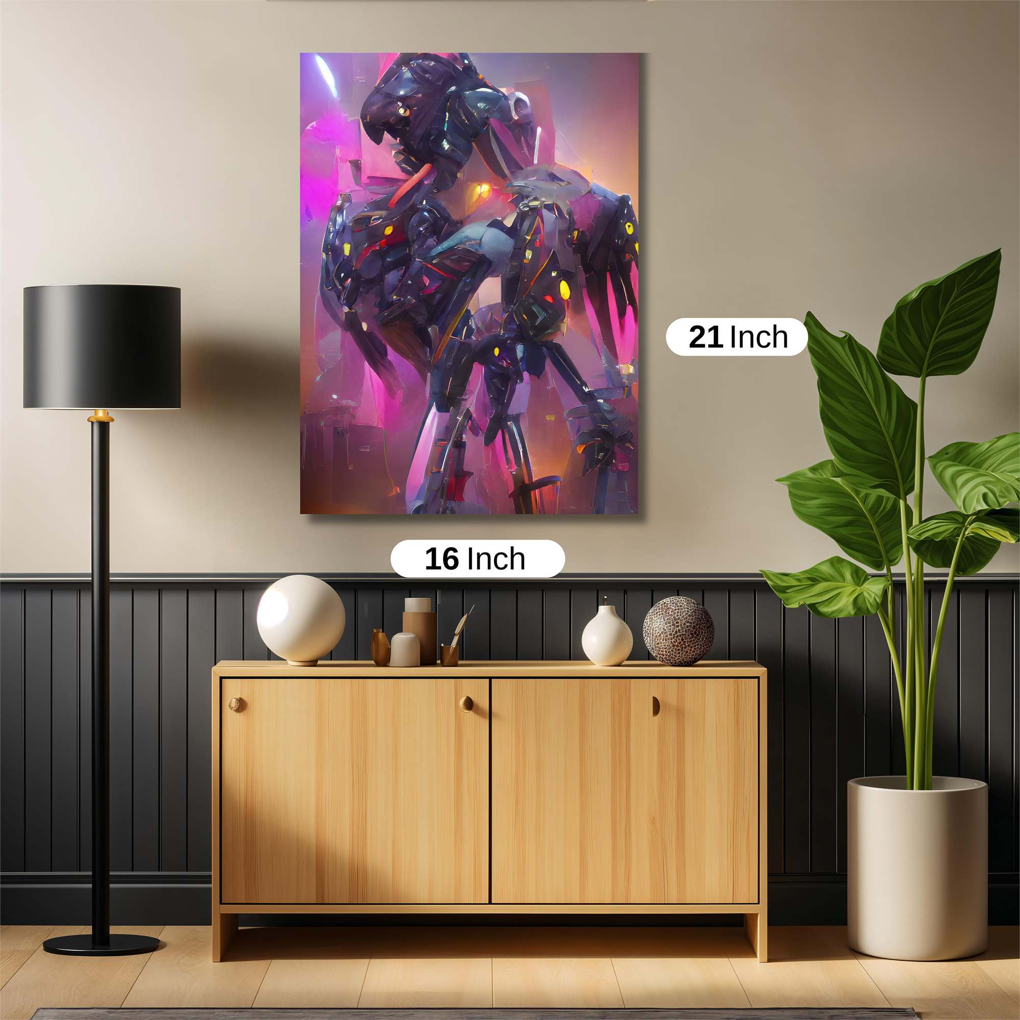 Mecha Vibrance Safe Wall Magnetic / M