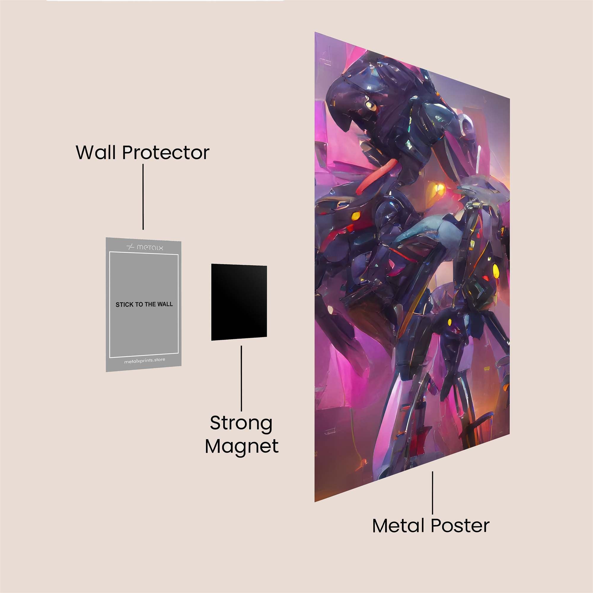Mecha Vibrance Safe Wall Magnetic / M