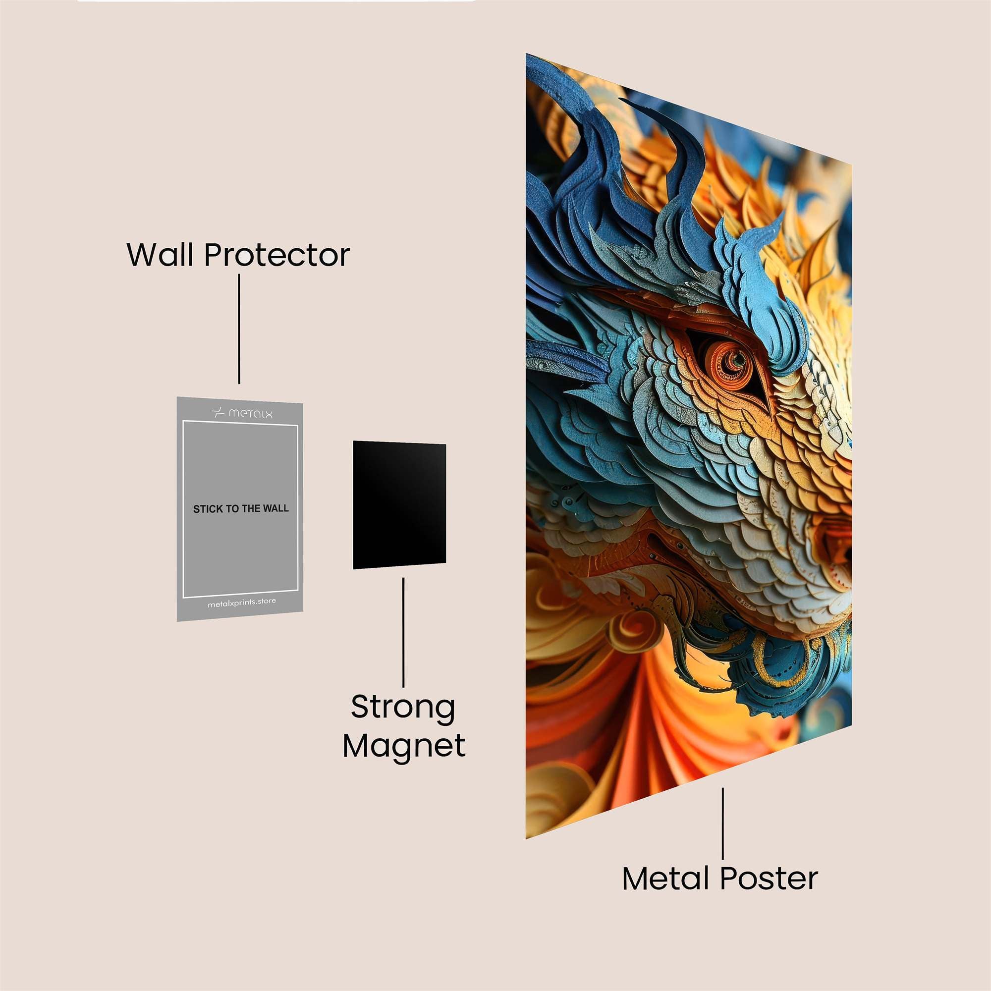 Mythic Vigor Safe Wall Magnetic / M