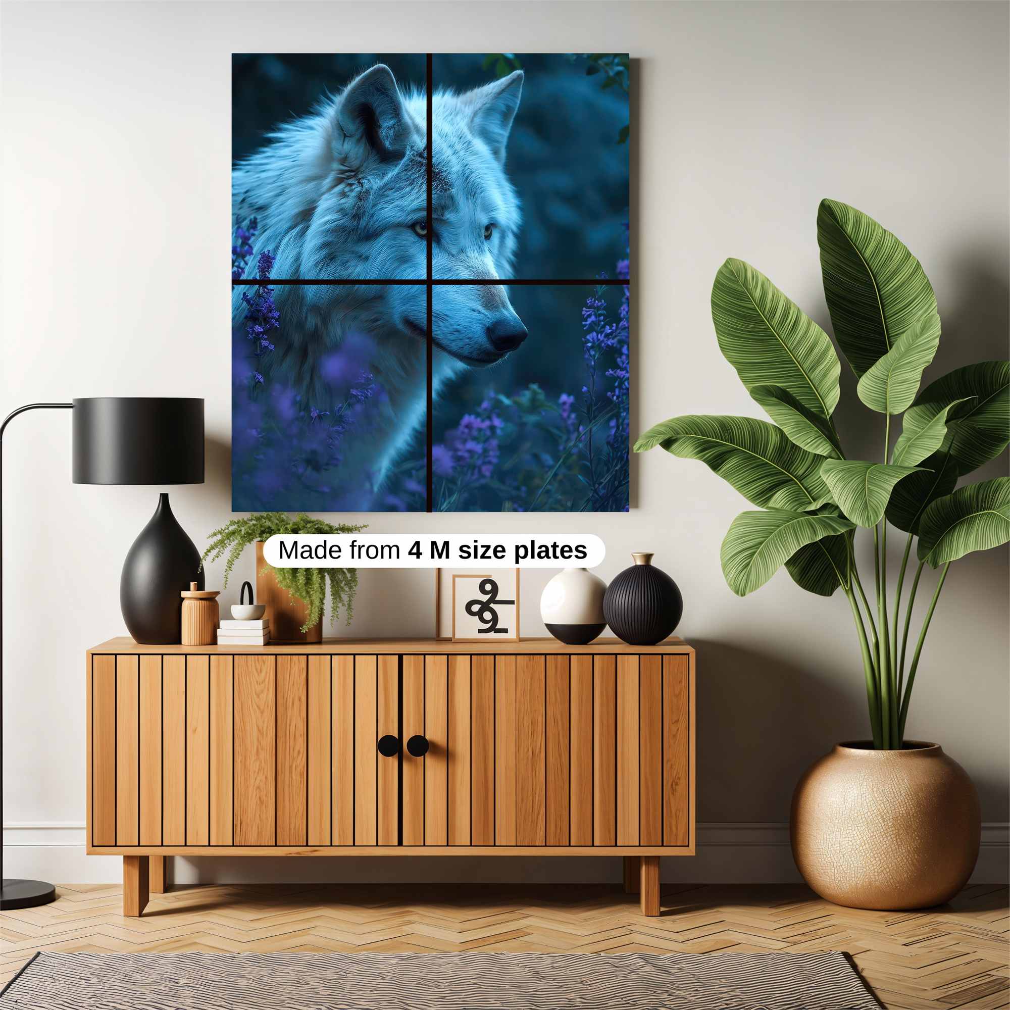 Lupine Serenity Safe Wall Magnetic / M