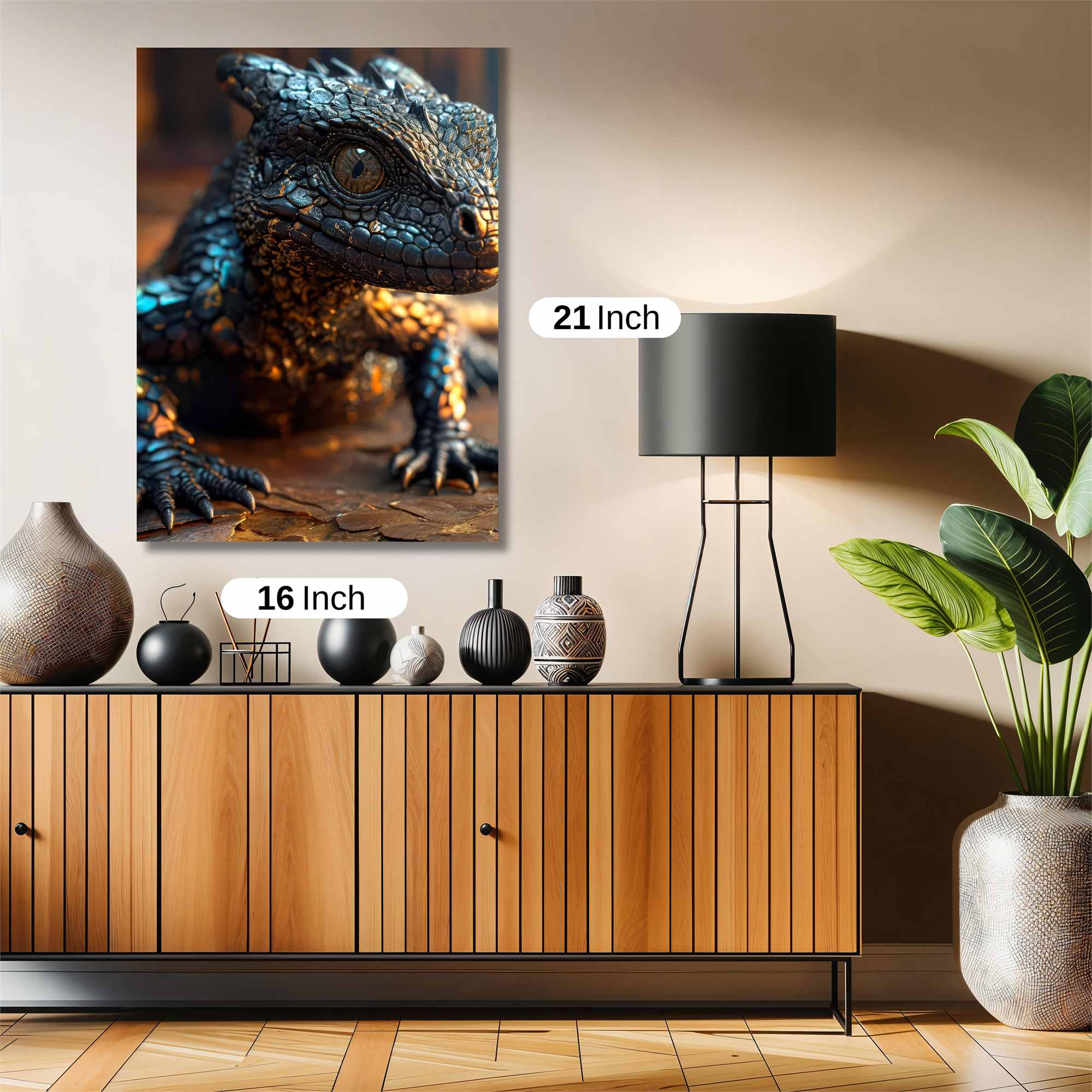 Dragon Playfulness Safe Wall Magnetic / M